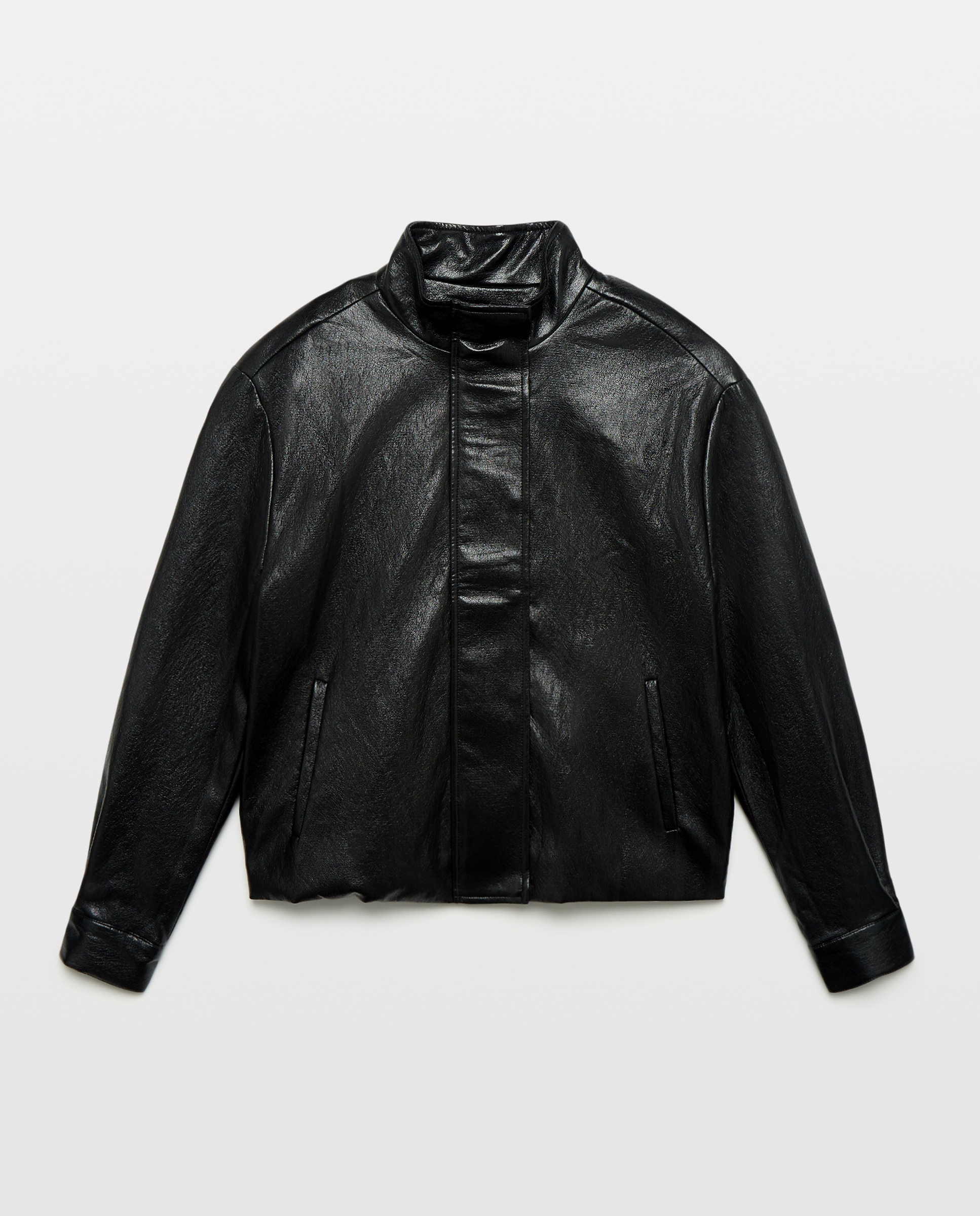 Blusão bomber Preto-4
