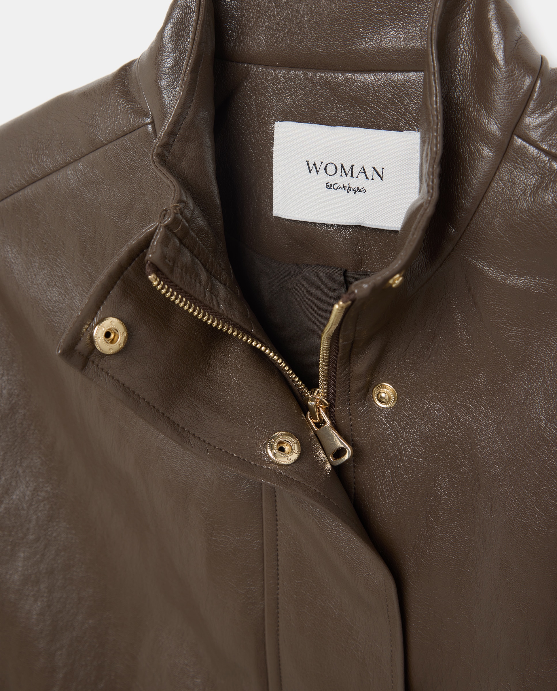 Imagen 6 de Cazadora bomber de mujer - Woman El Corte Inglés - 520 Kaki 520 Kaki