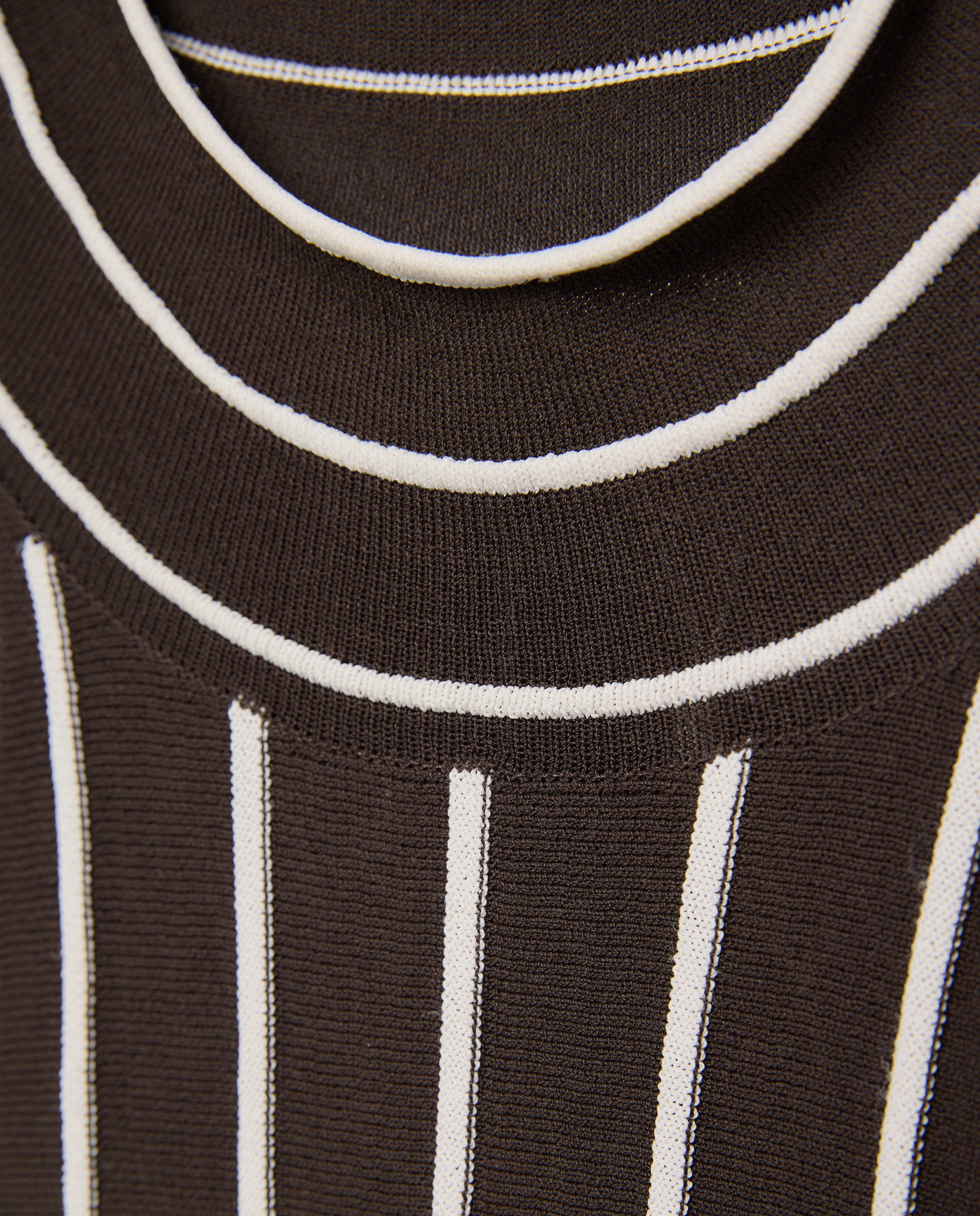 Blusa sin mangas y con cuello halter - Woman El Corte Inglés - Marrón Marrón-6