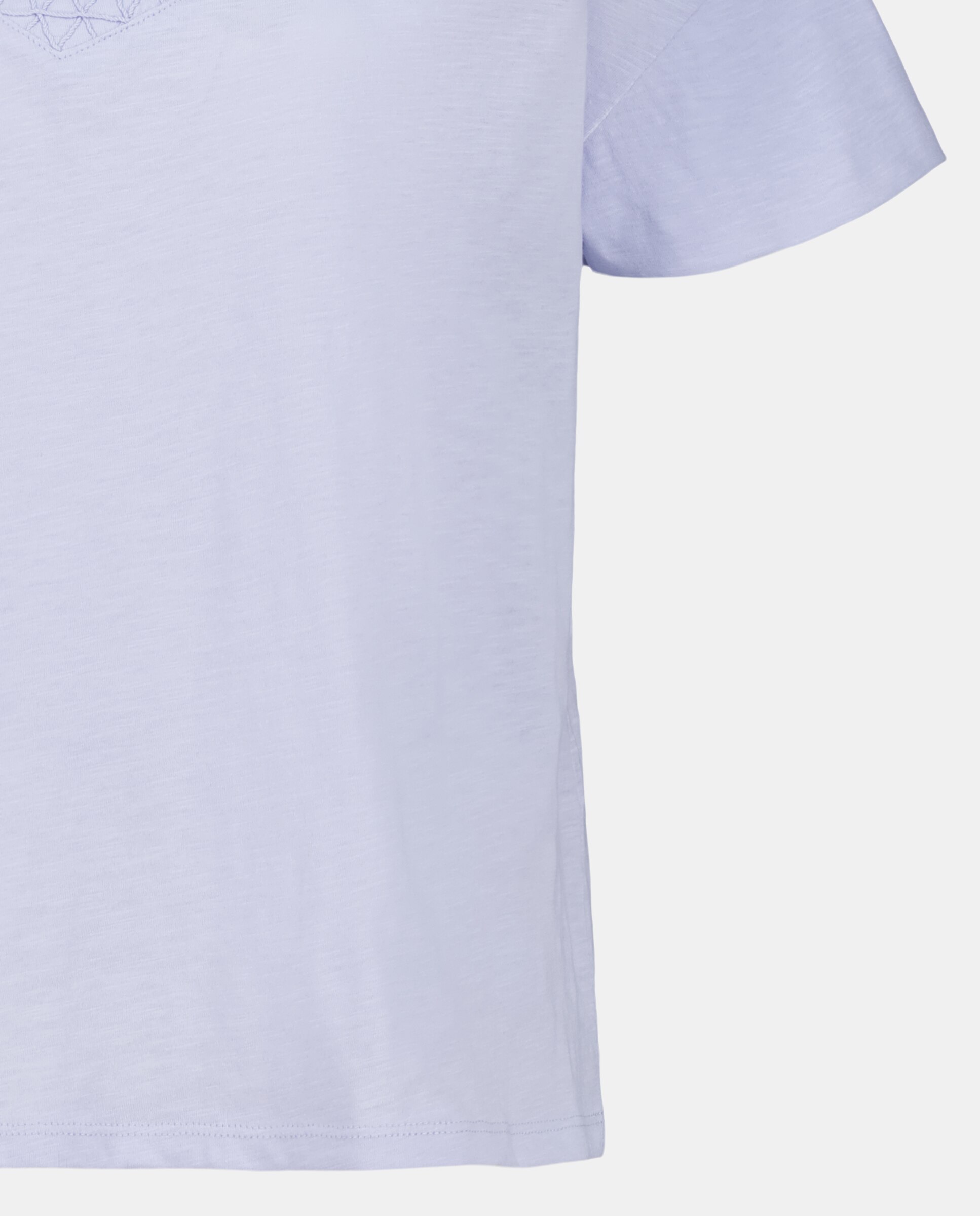 T-shirt de Algodão com Manga Curta e Estampado de Fantasia 410 Azul Claro-5