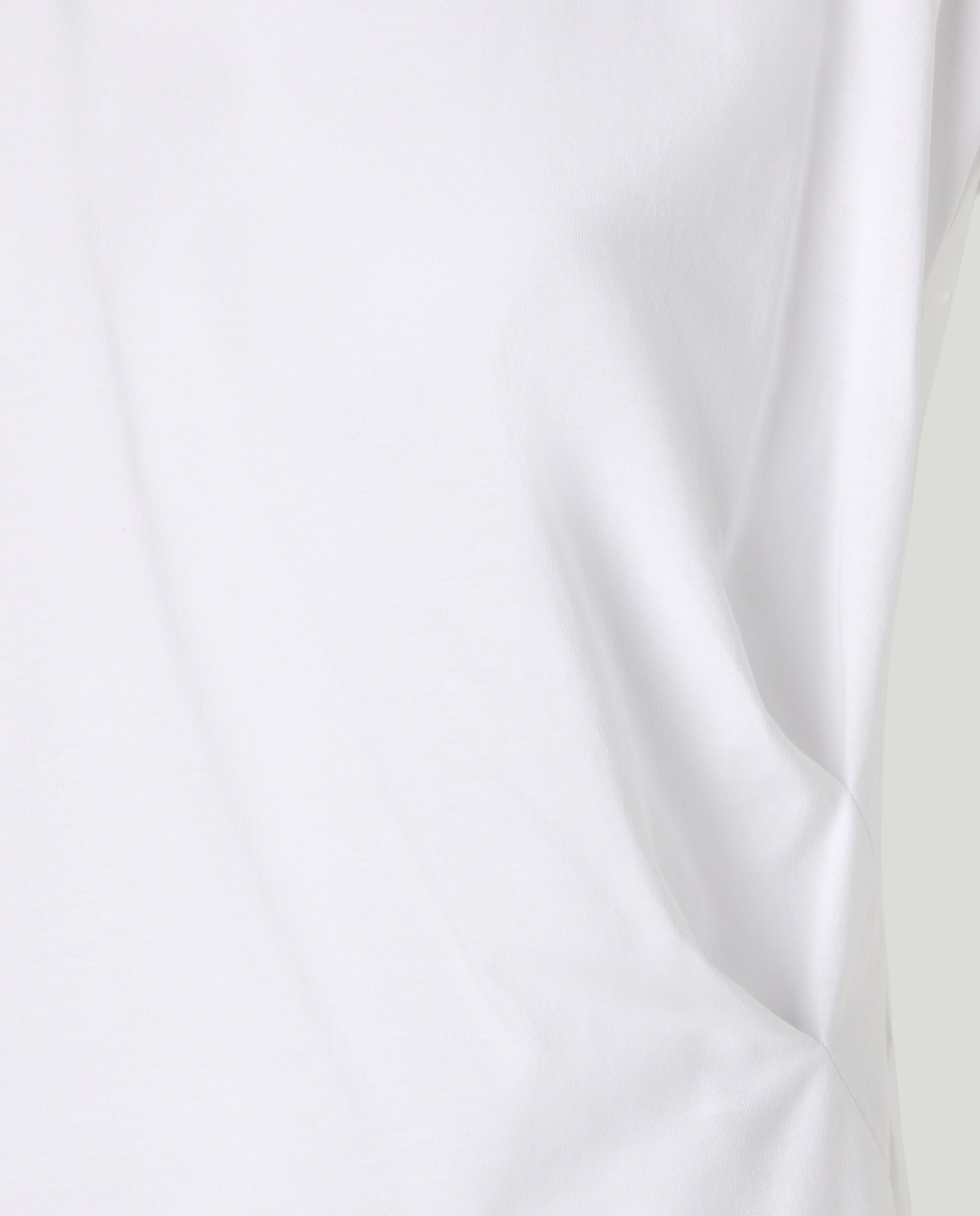 T-shirt sem Mangas com Drapeado 120 Cru-6