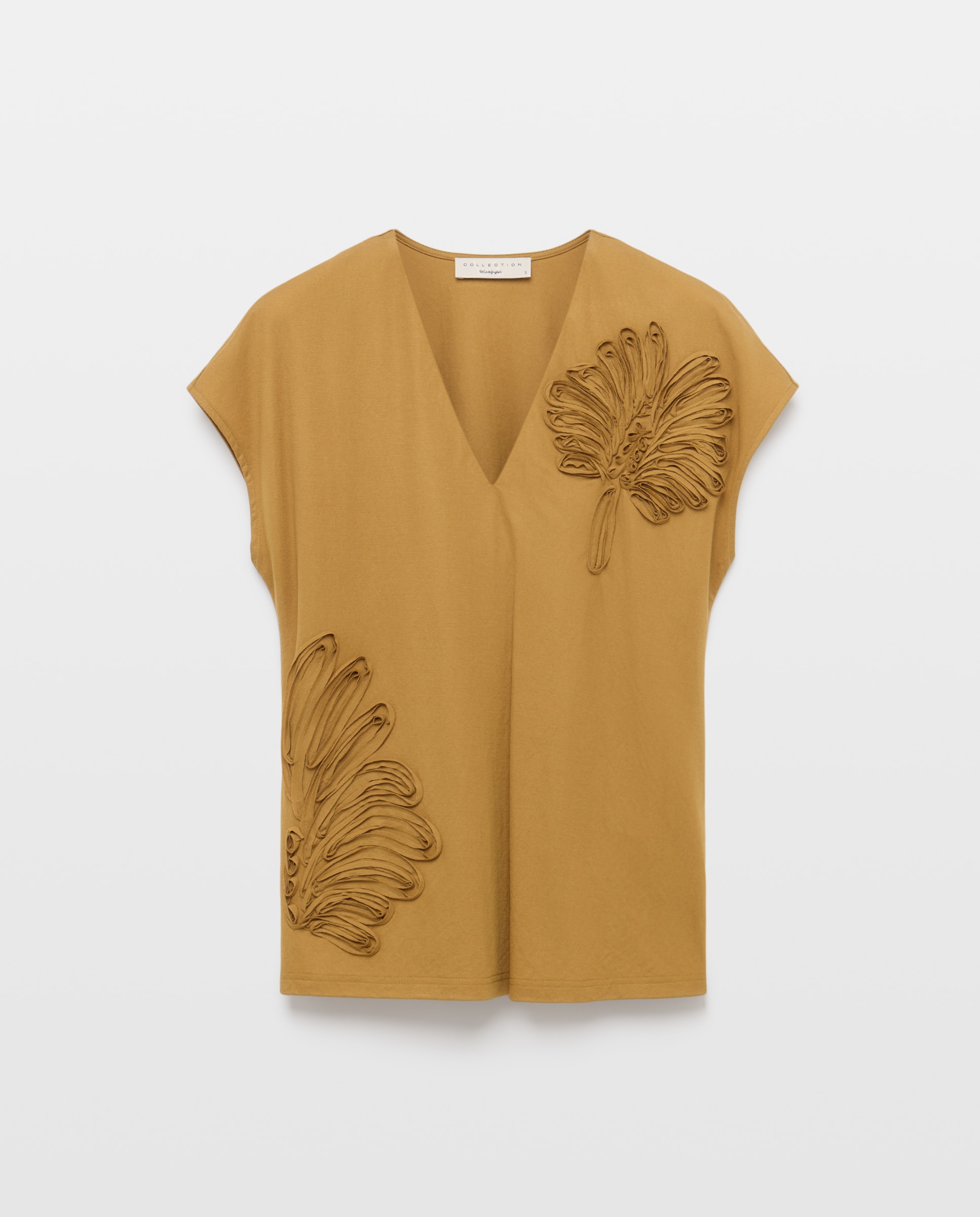 Imagem 0 de T-shirt de Manga Curta Lisa