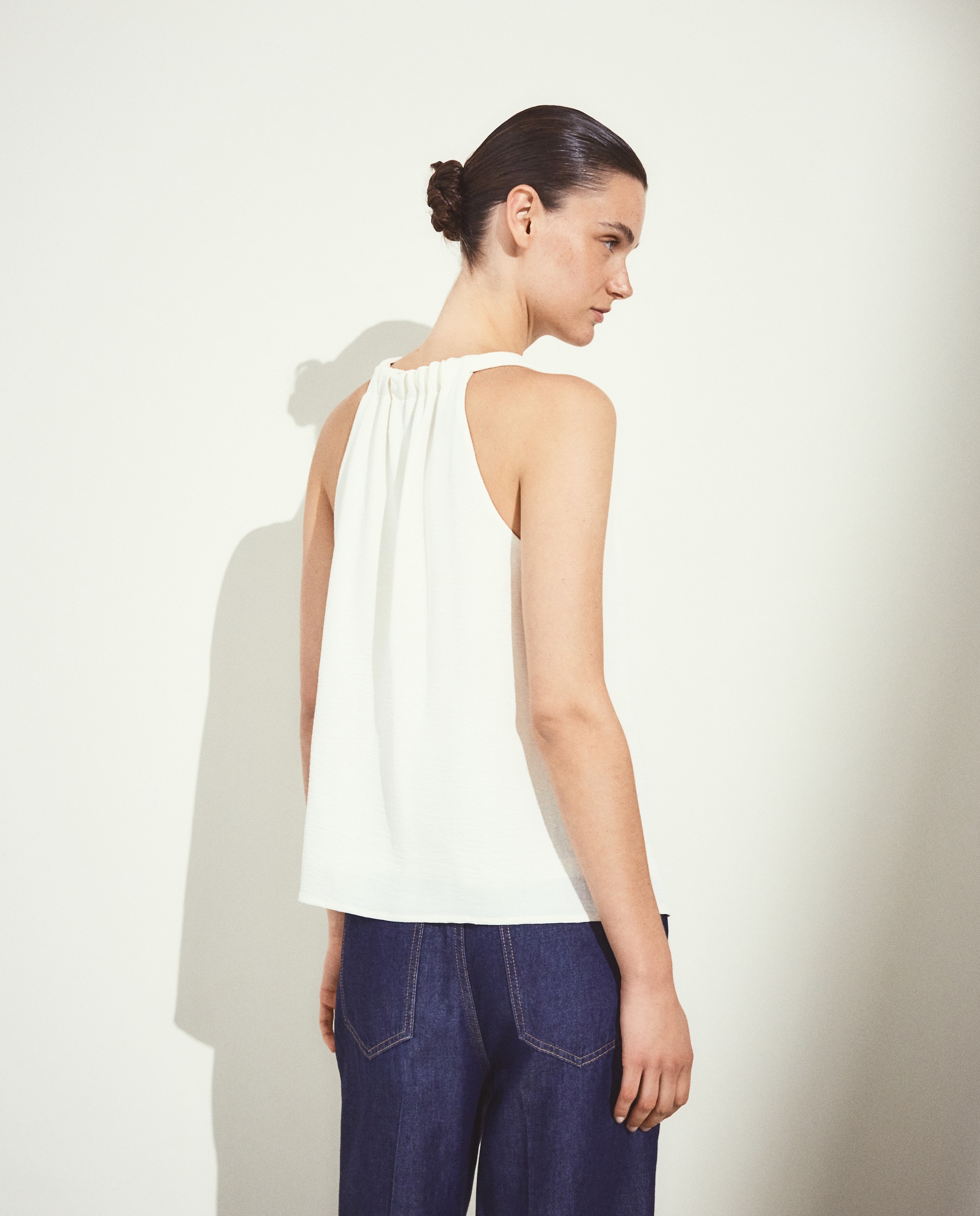 Camiseta de tirantes lisa de mujer - Woman El Corte Inglés - 120 Crudo 120 Crudo-3