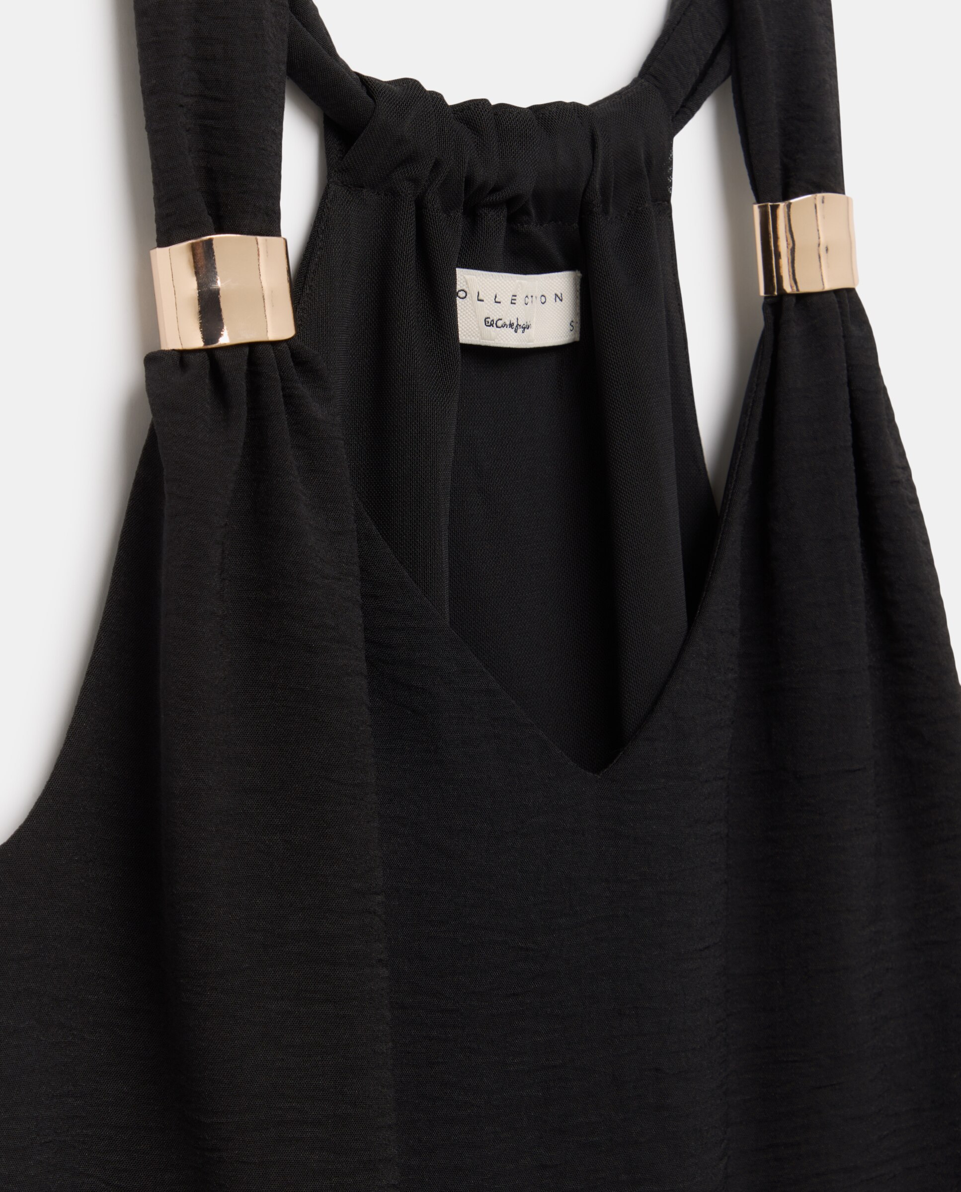 Camiseta de tirantes lisa de mujer - Woman El Corte Inglés - Negro Negro-6