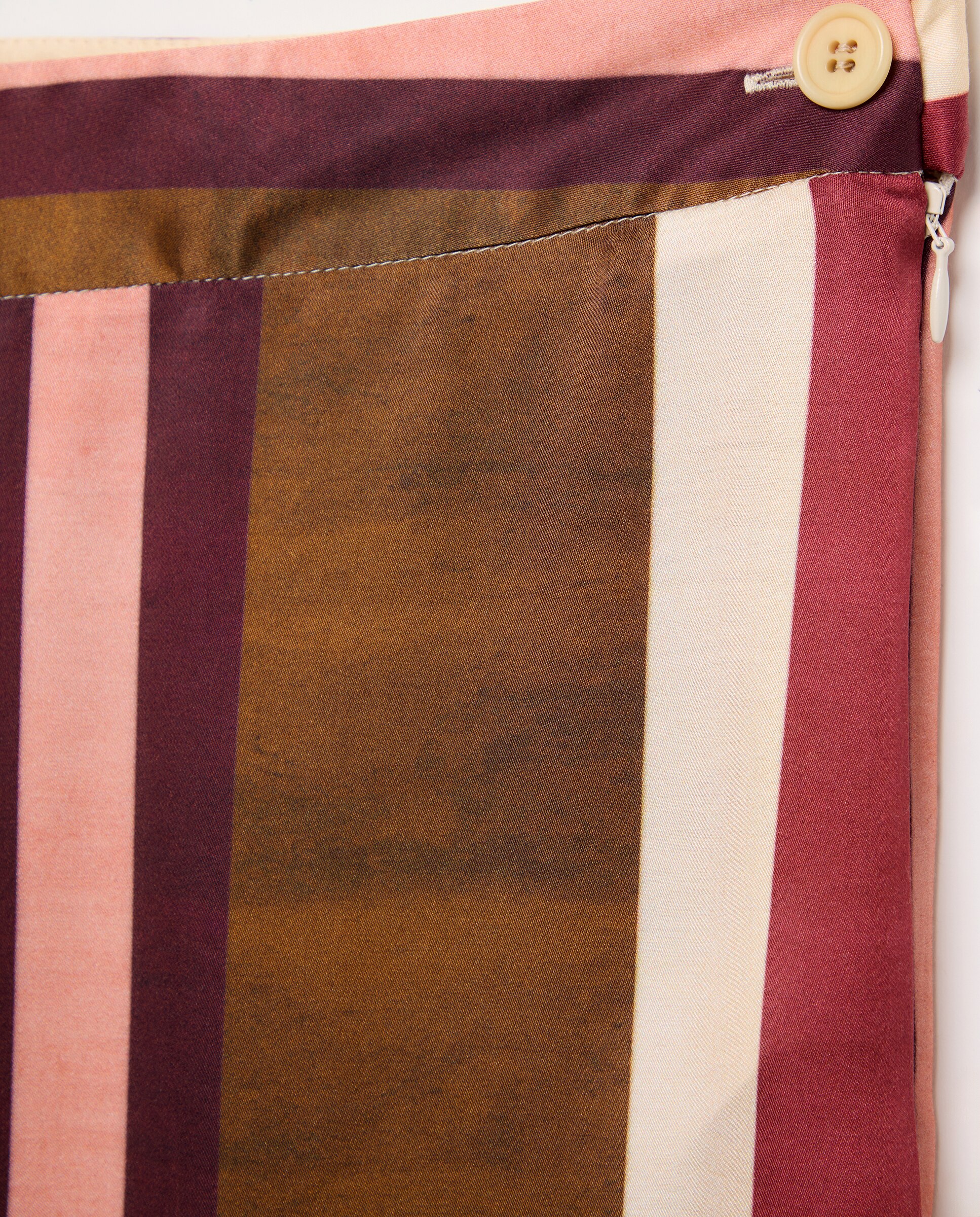 Calças às riscas - Multicolor Rosa-5