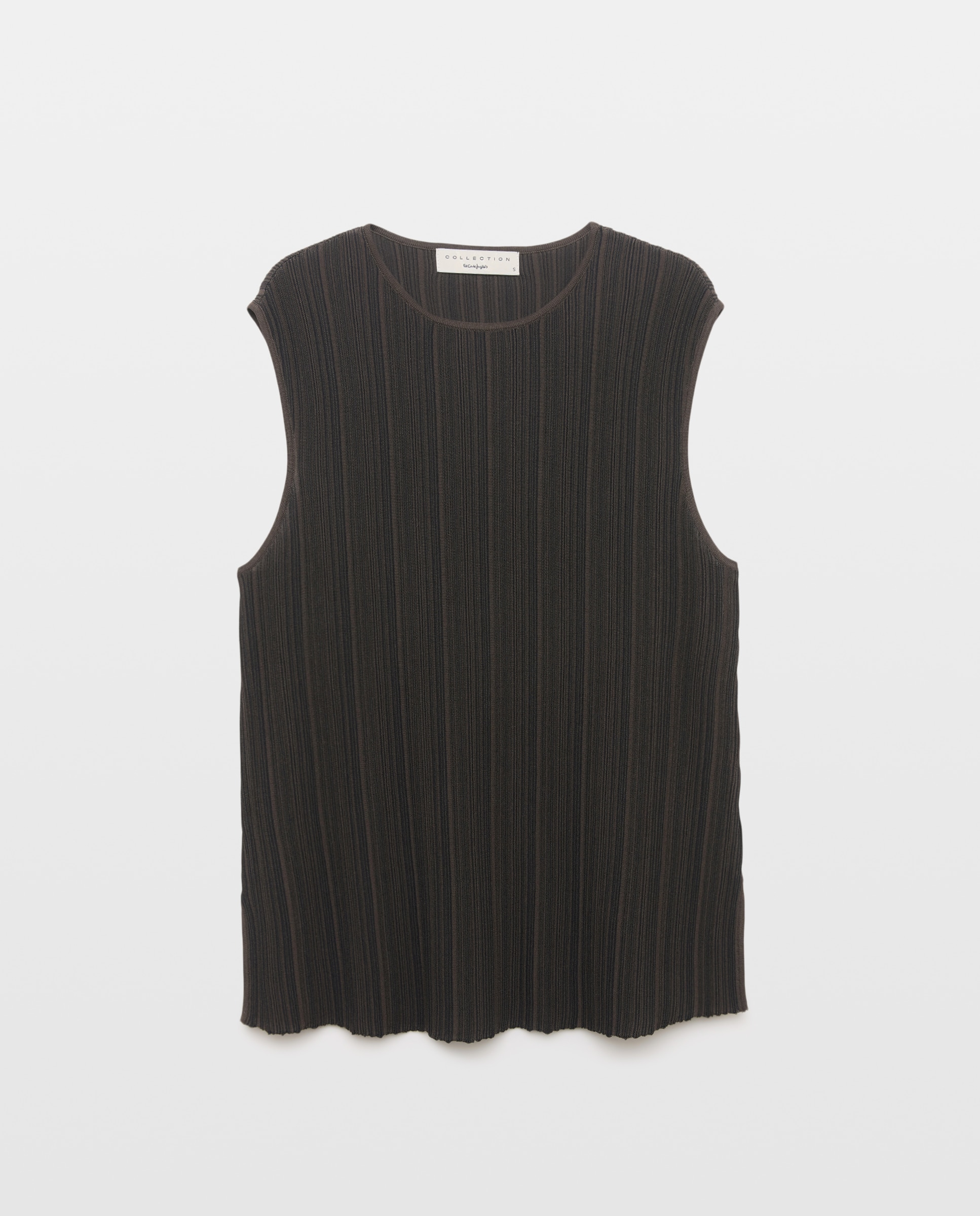Camisola Links Bicolor Castanho-4