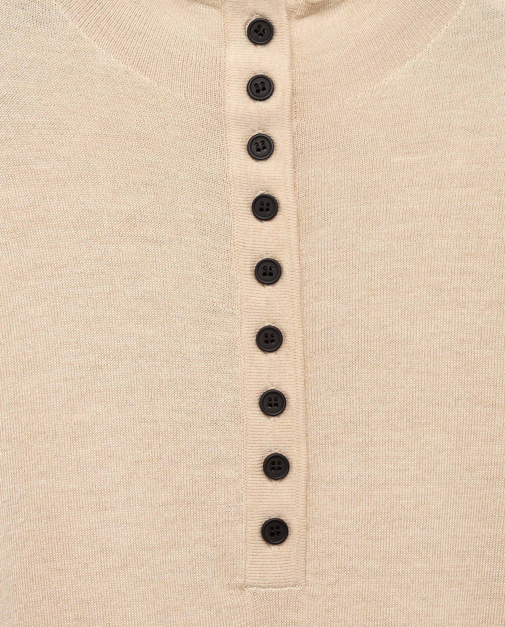 Chaqueta de punto de mujer con cuello chimenea - Woman El Corte Inglés - 120 Crudo 120 Crudo-5