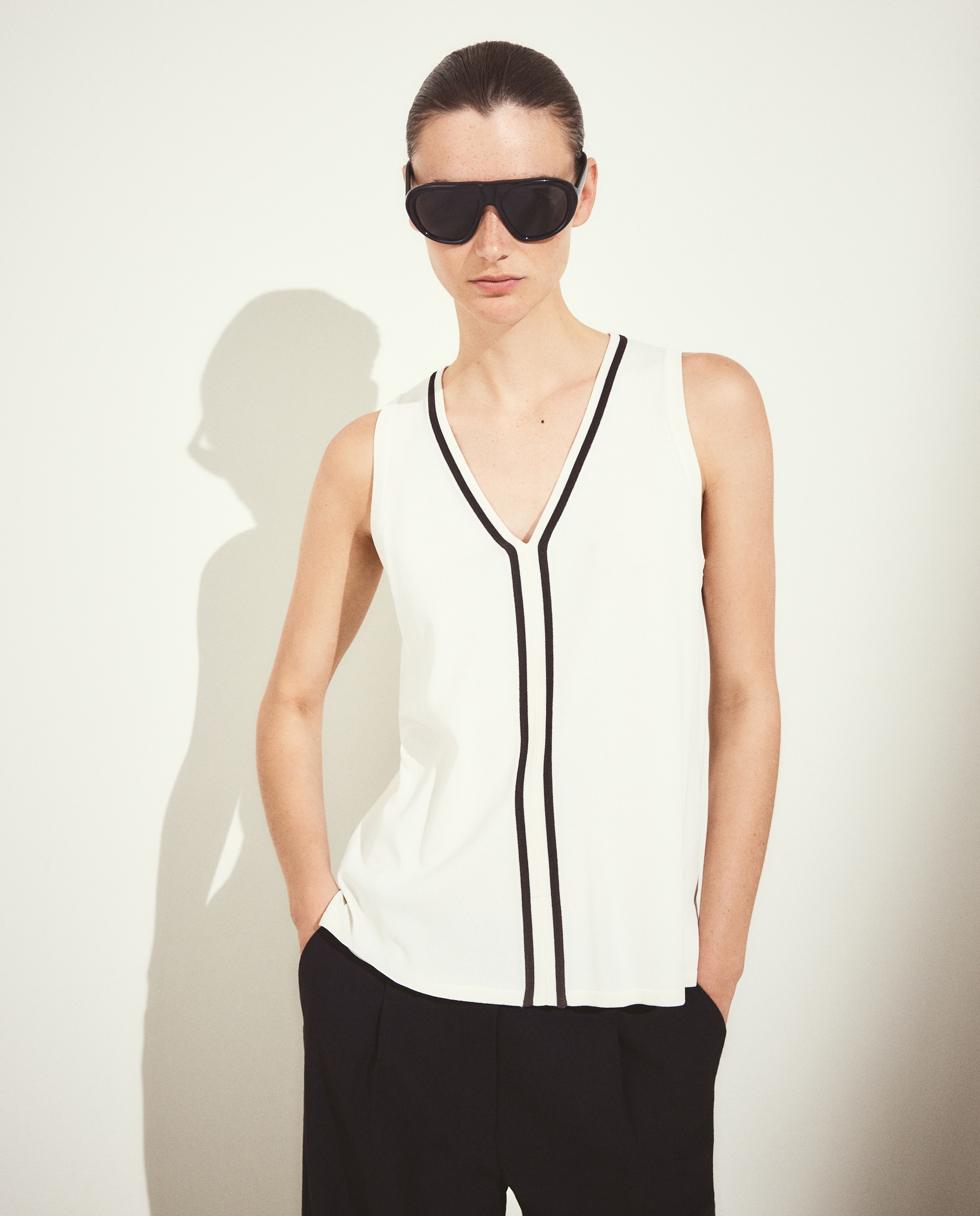 Jersey de mujer con manga francesa - Woman El Corte Inglés - 120 Crudo 120 Crudo-1