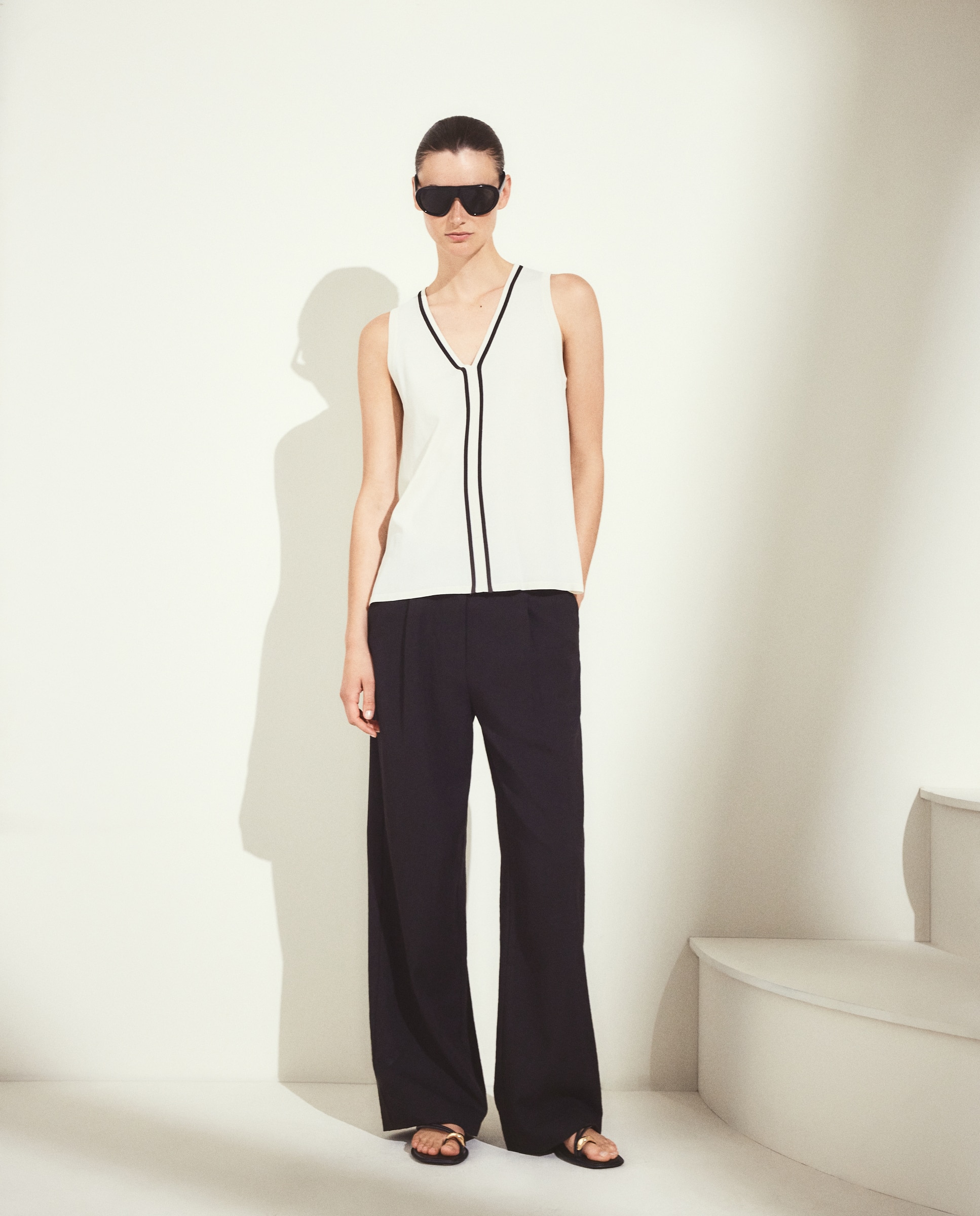 Jersey de mujer con manga francesa - Woman El Corte Inglés - 120 Crudo 120 Crudo-2