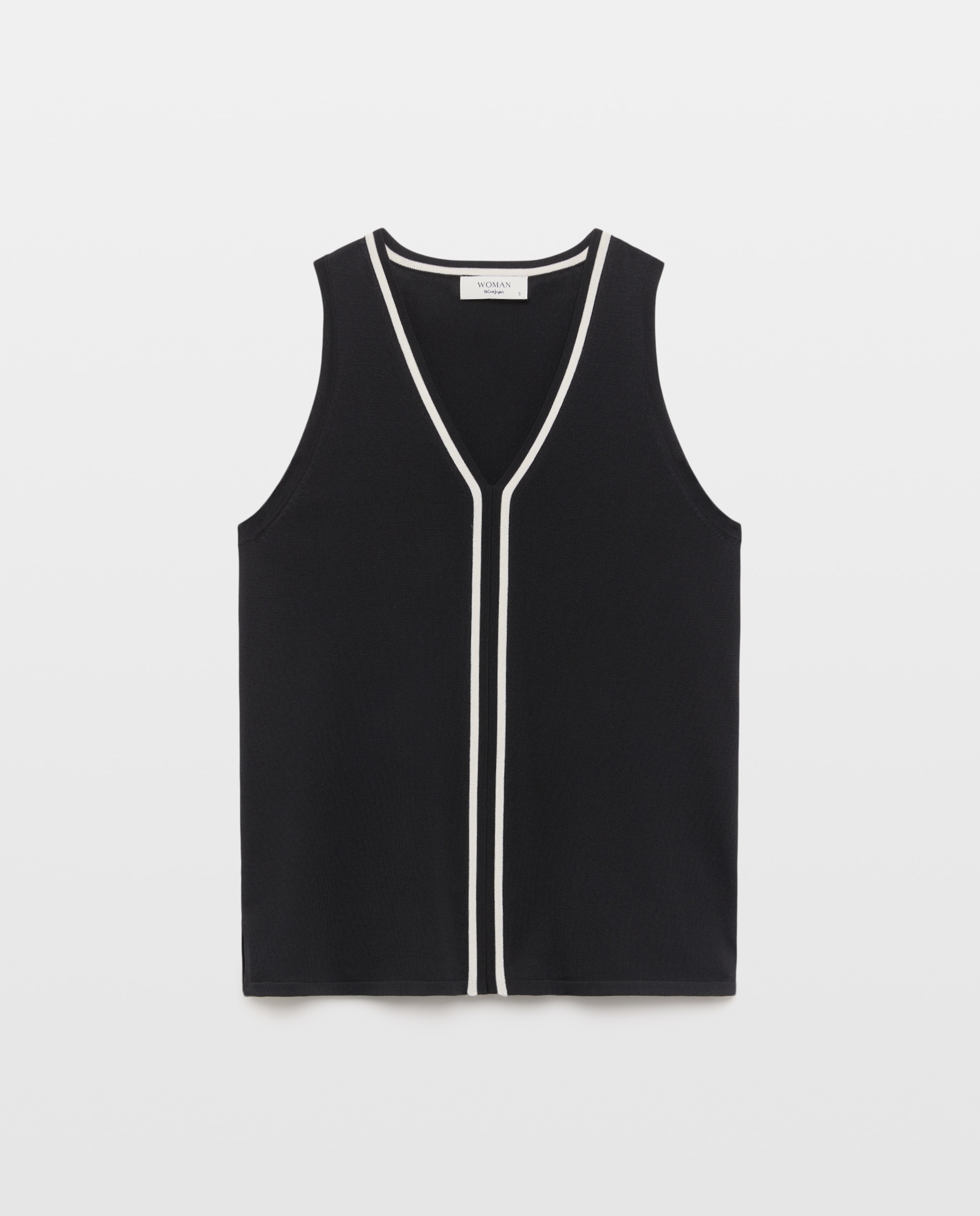 Jersey de mujer con manga francesa - Woman El Corte Inglés - Marrón Marrón-5