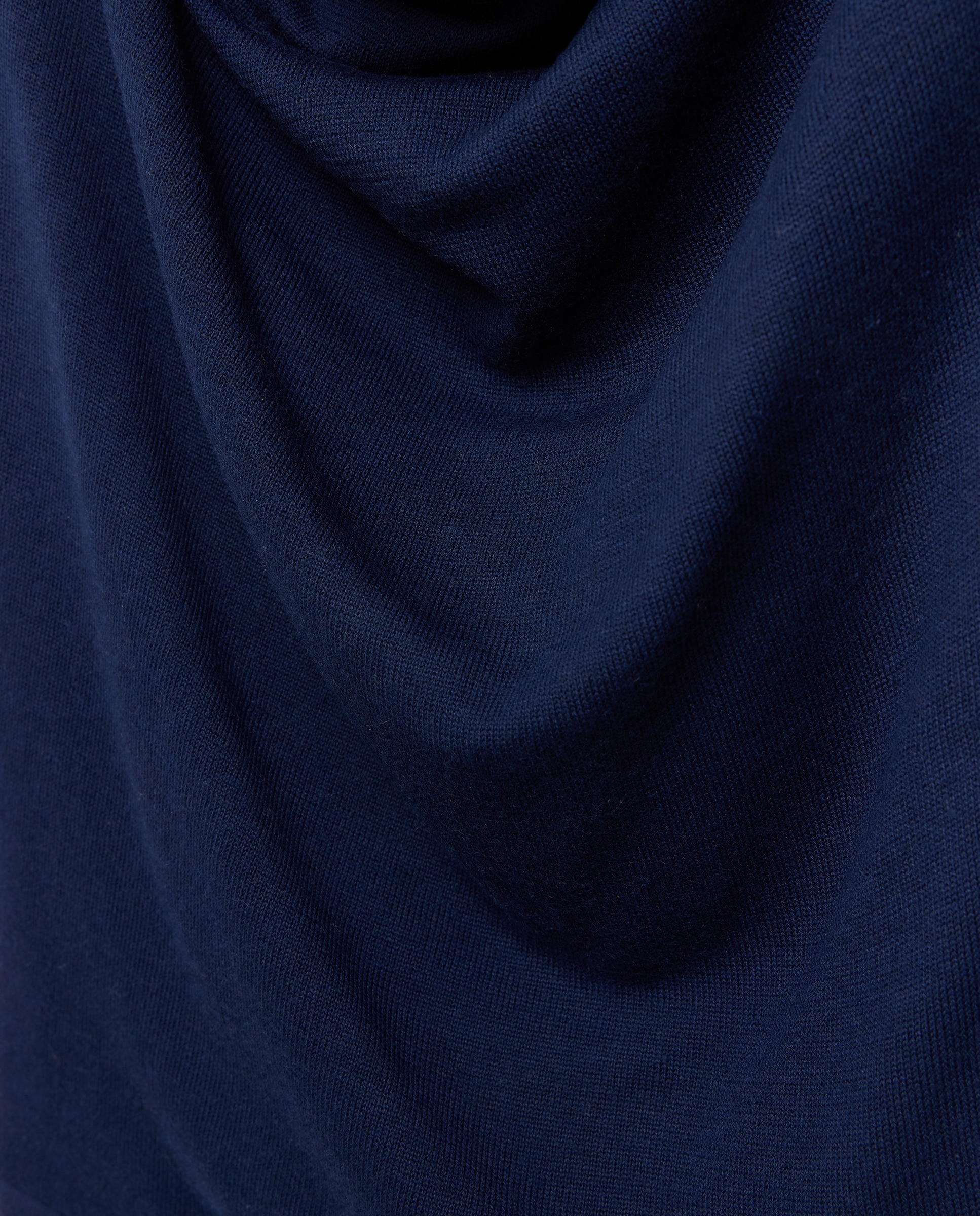 Jersey de mujer con escote drapeado - Woman El Corte Inglés - Azul marino Azul marino-5