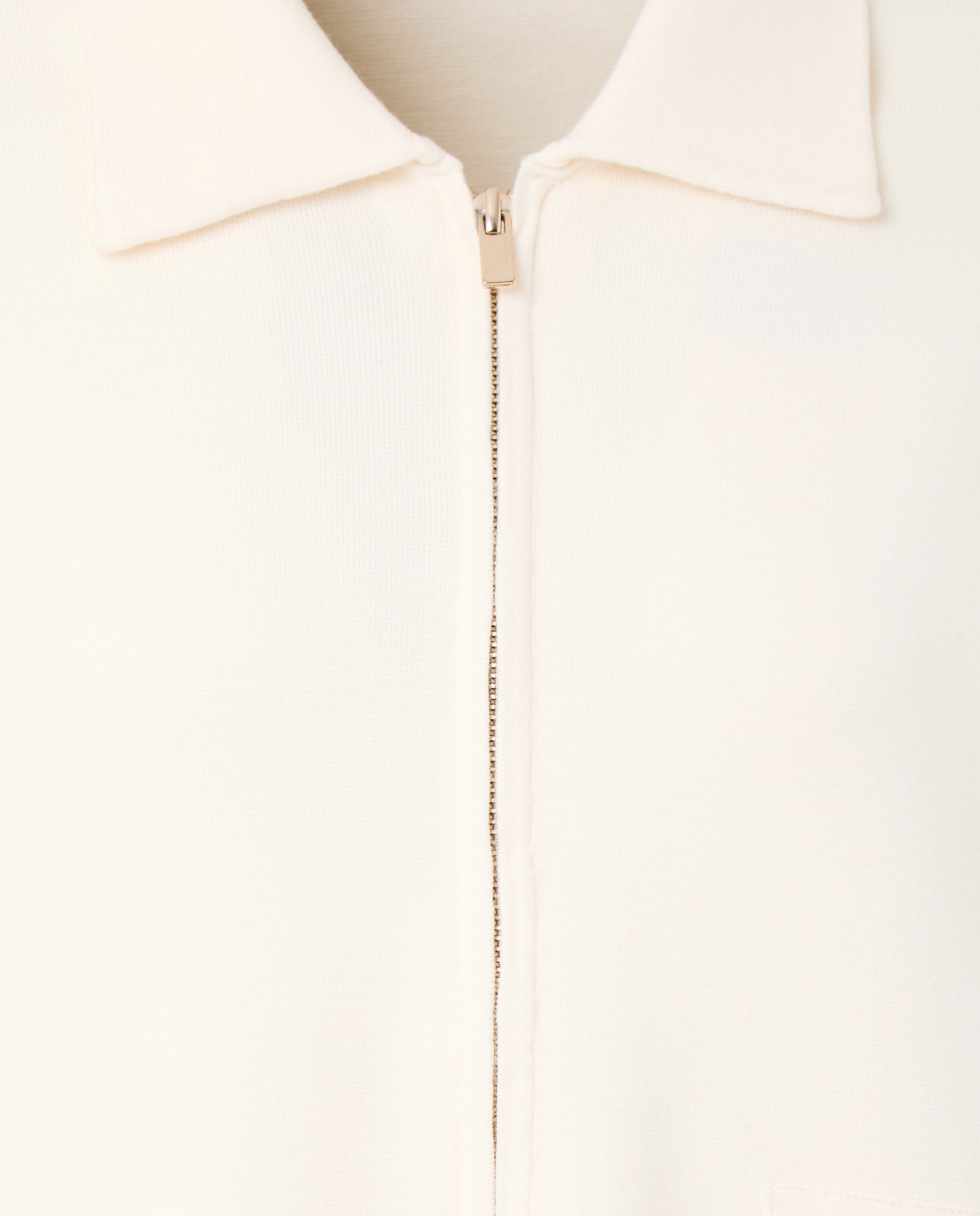 Casaco Curto Liso 120 Cru-6