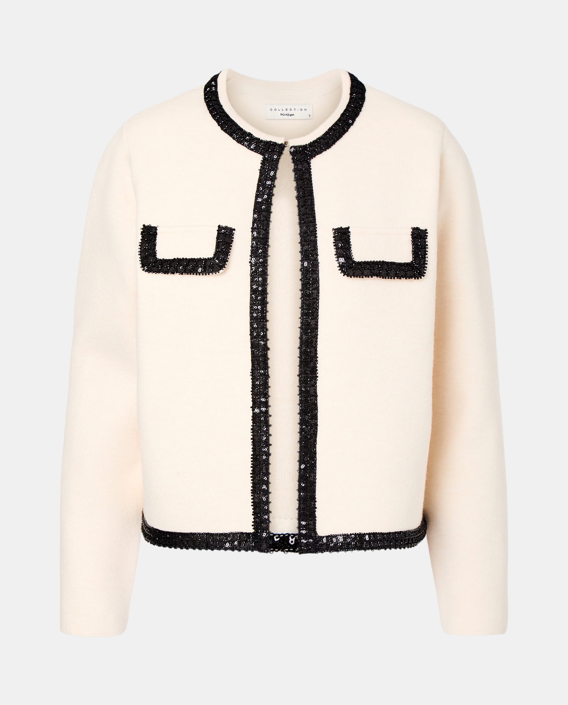 Casaco Curto Liso 120 Cru-5