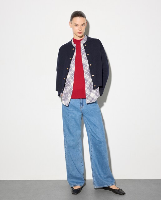 Chaqueta Corta Estilo Bomber