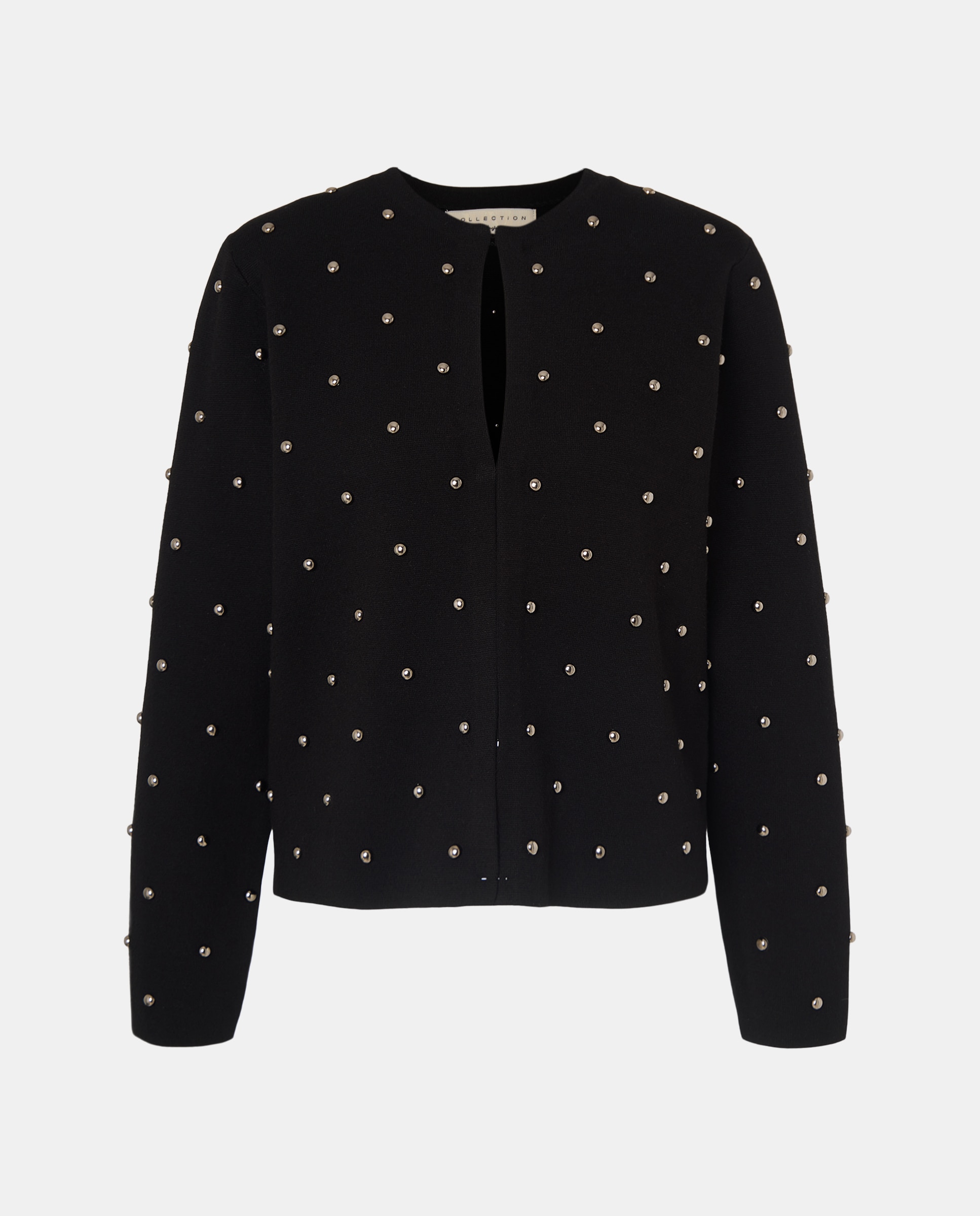 Casaco com Tachas All Over Preto-5