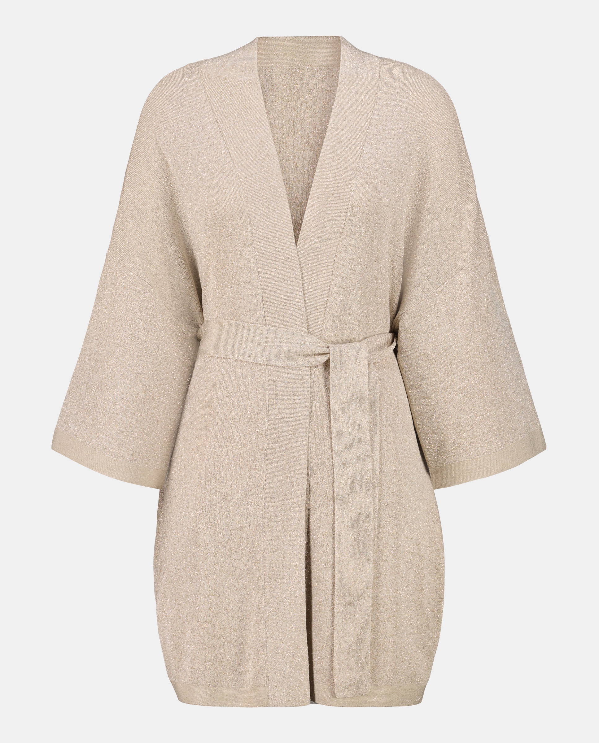 Casaco Relaxed de Viscose Ouro-5