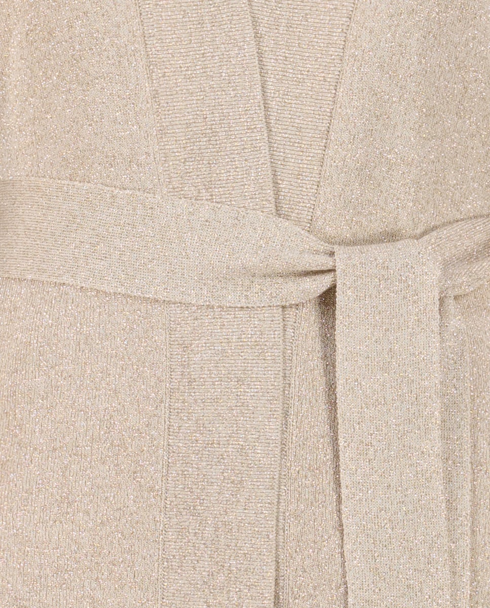 Casaco Relaxed de Viscose Ouro-6