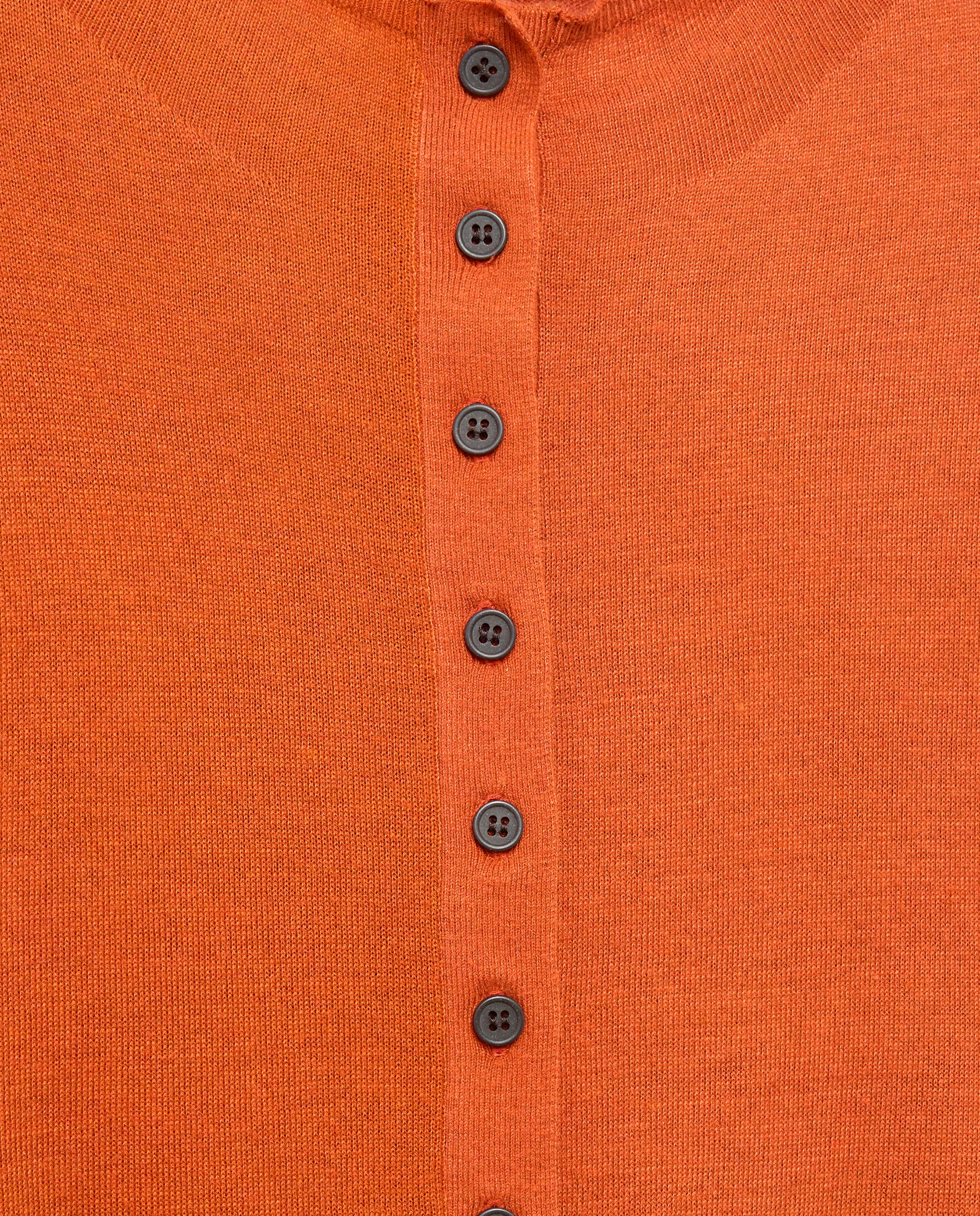 Chaqueta de punto de mujer con cuello chimenea - Woman El Corte Inglés - 660 Naranja 660 Naranja-5