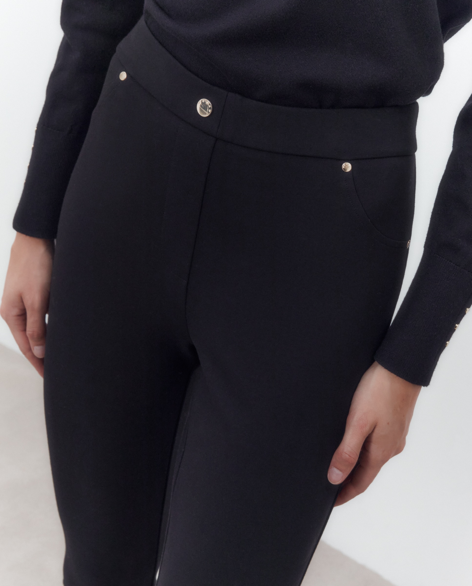 Jeggins de mujer lisos - Woman El Corte Inglés - Negro Negro-1