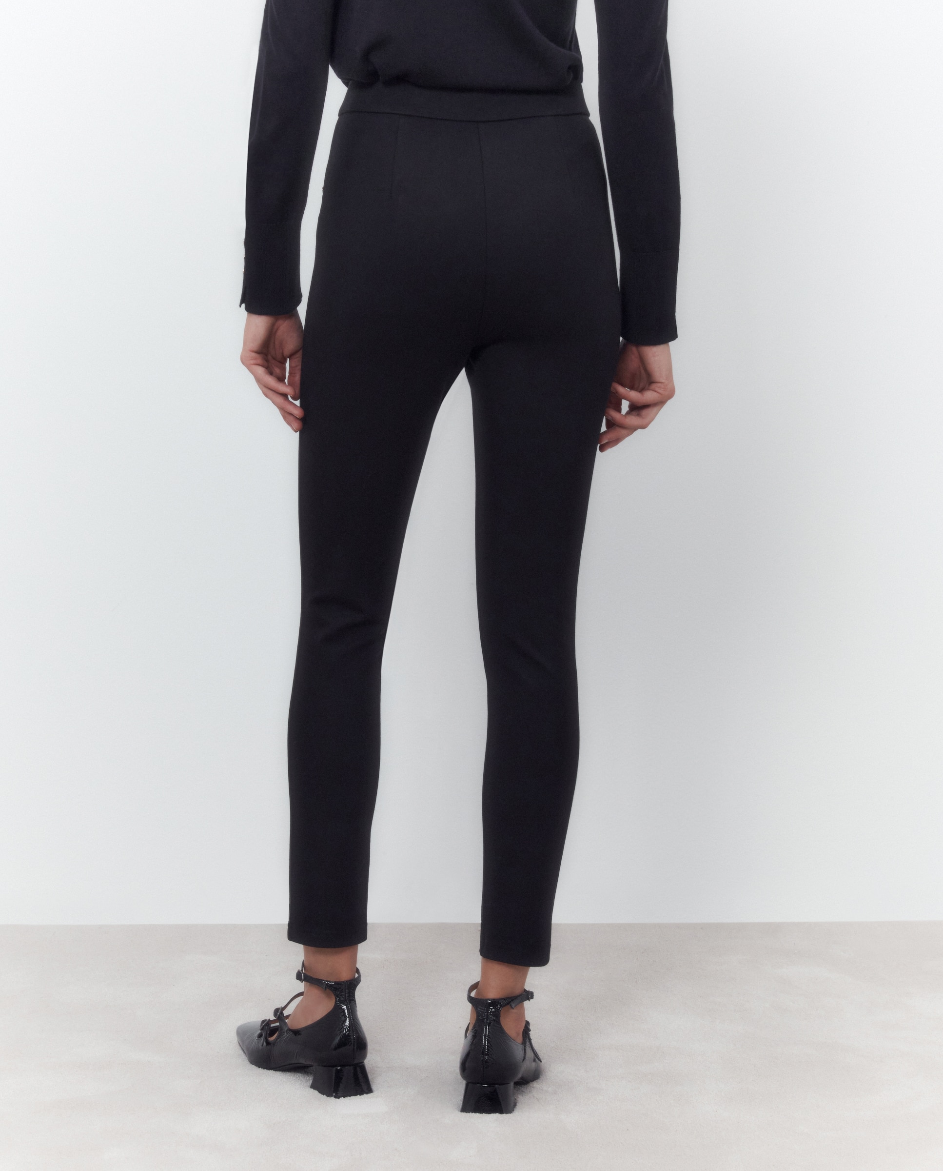 Jeggins de mujer lisos - Woman El Corte Inglés - Negro Negro-3