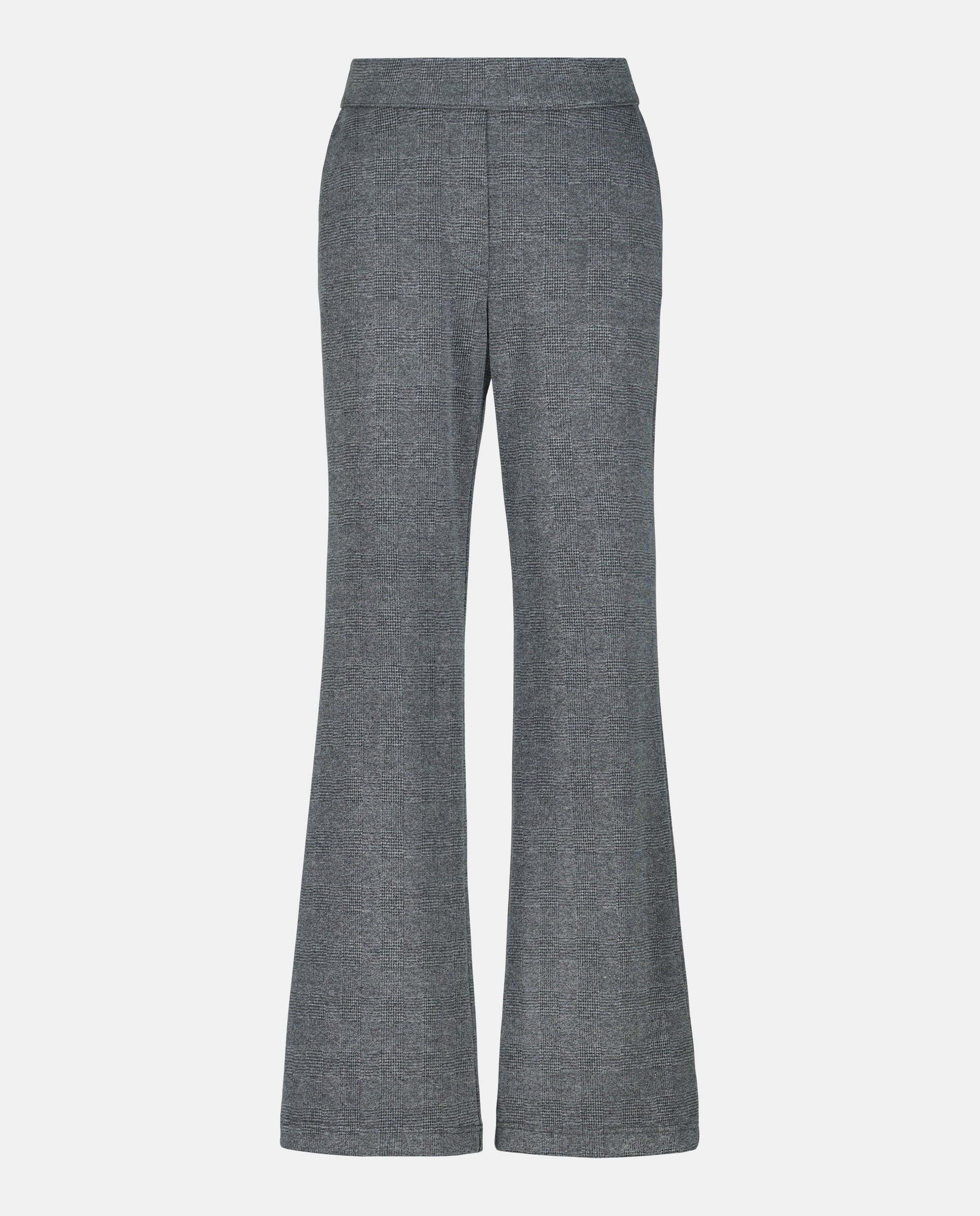 Calças de Malha Cardada 820 Cinzento Médio-4