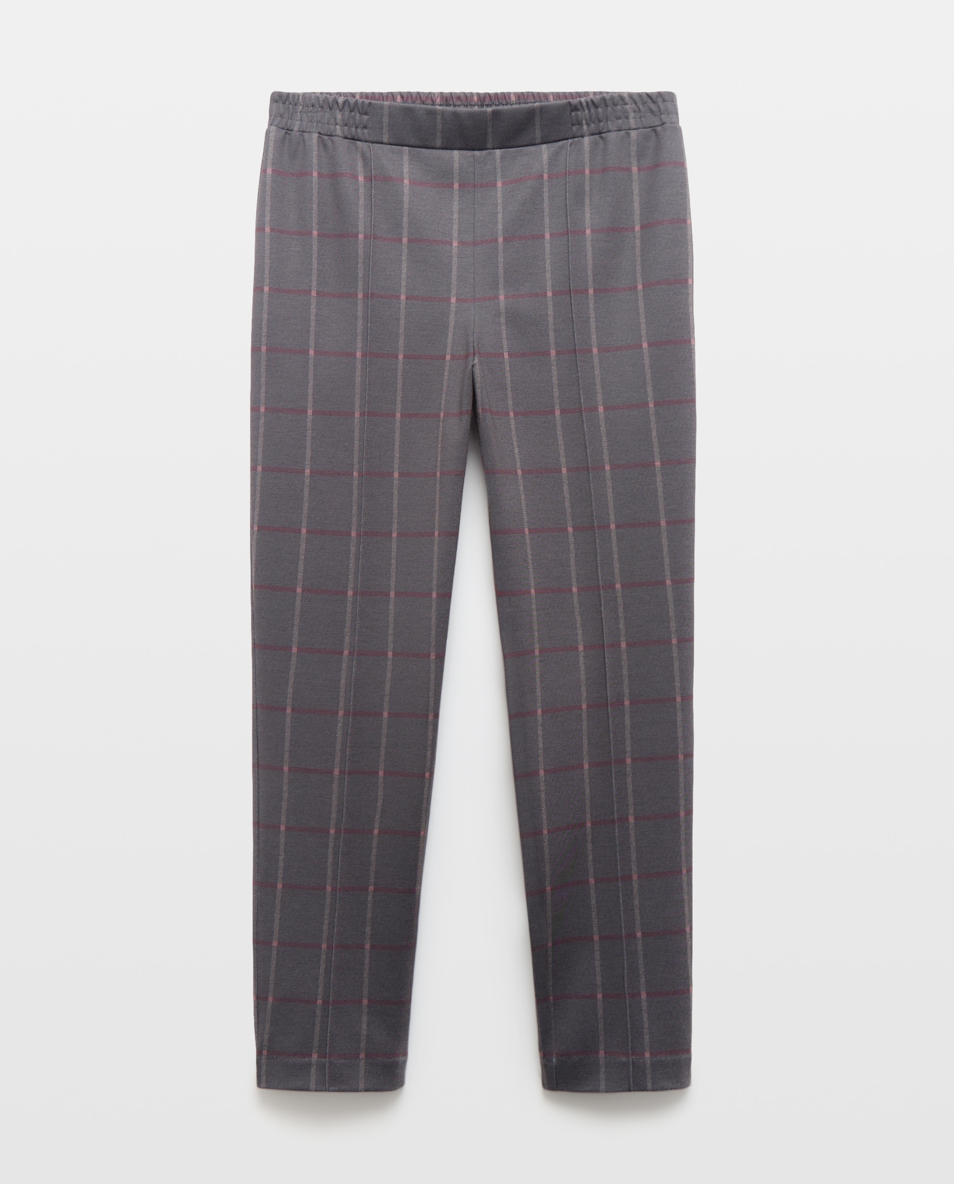 Calças Skinny Lisas 830 Antracite-4