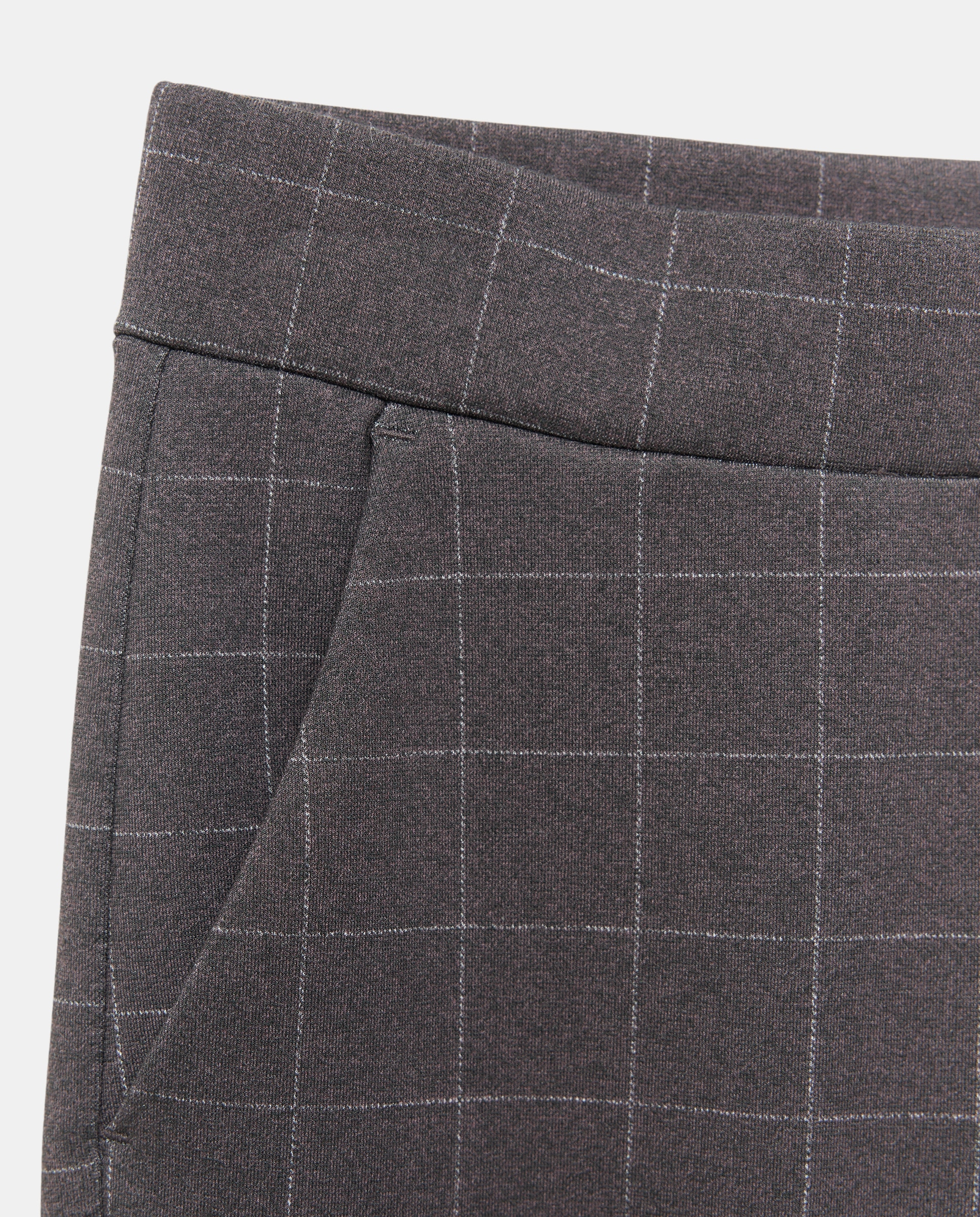 Calças Semi Skinny Lisas 830 Antracite-2