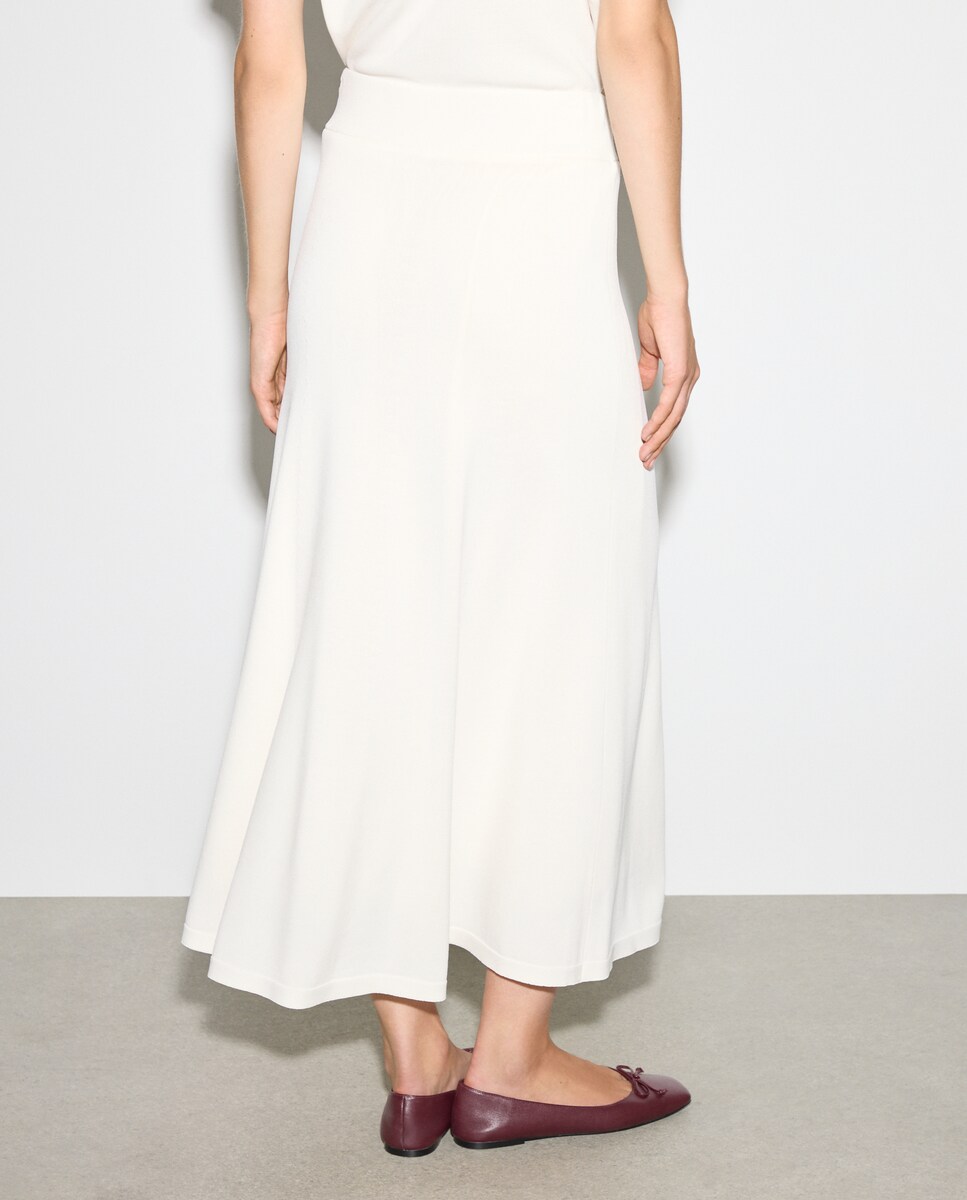 Falda midi lisa de mujer · Woman El Corte Inglés · El Corte Inglés