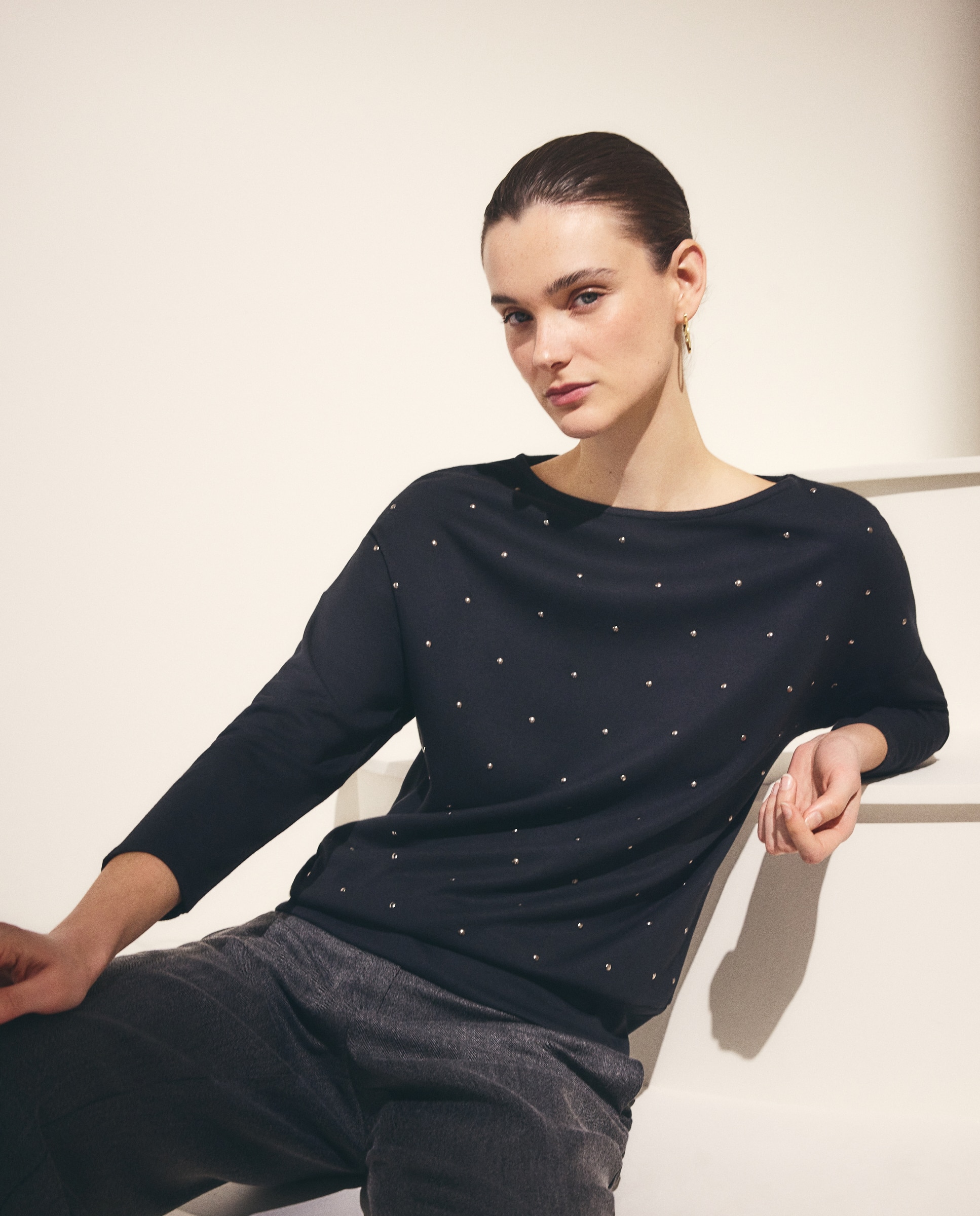 Imagem 0 de Sweatshirt de Viscose Lisa