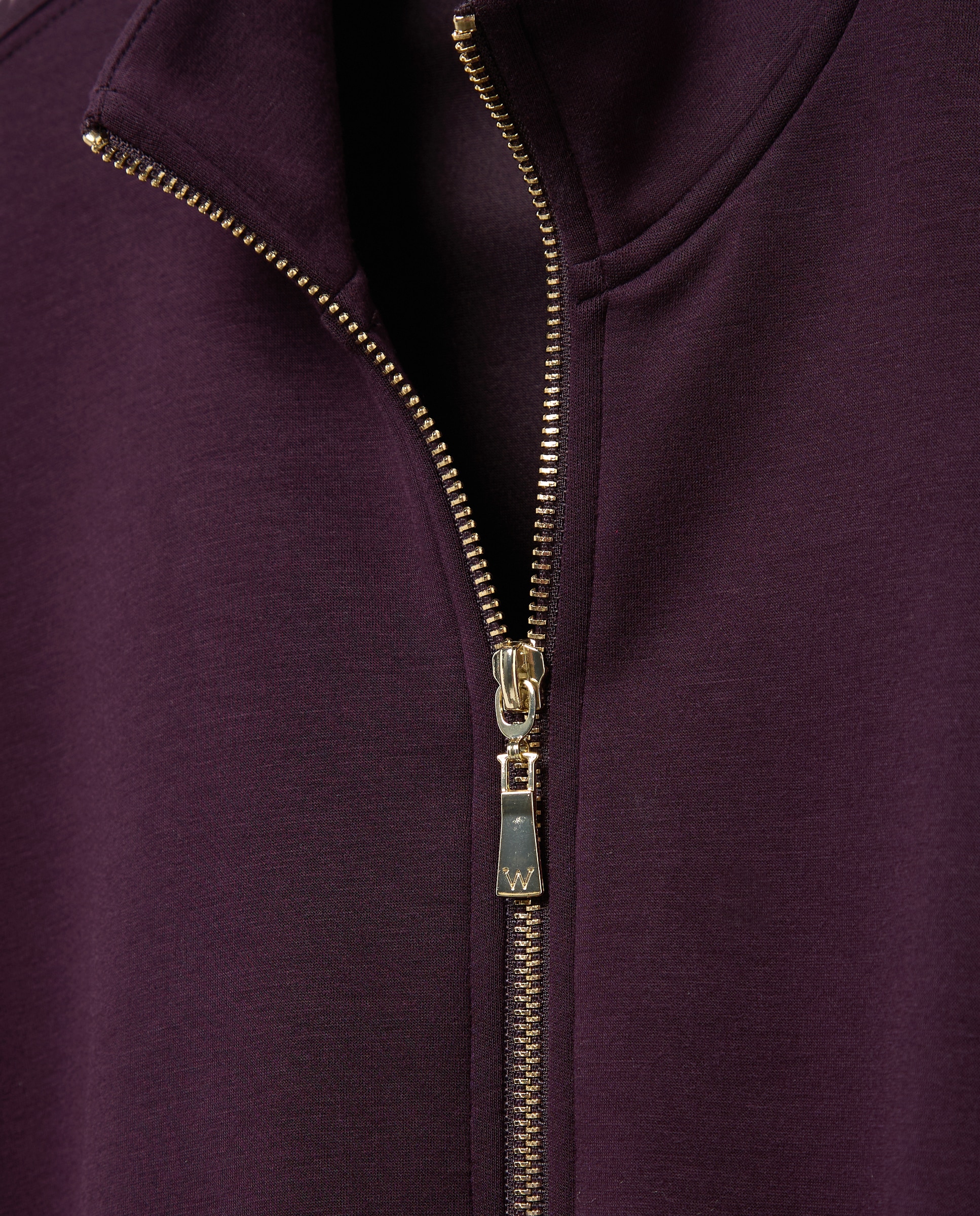 Sweatshirt Estilo Blusão Bomber com Fecho de Correr 120 Cru-2