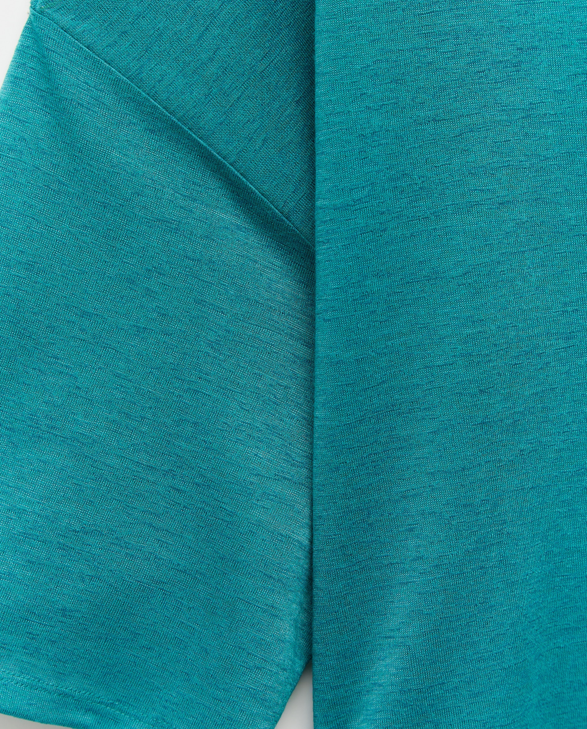 Casaco Tipo Kimono Liso 450 Turquesa-5