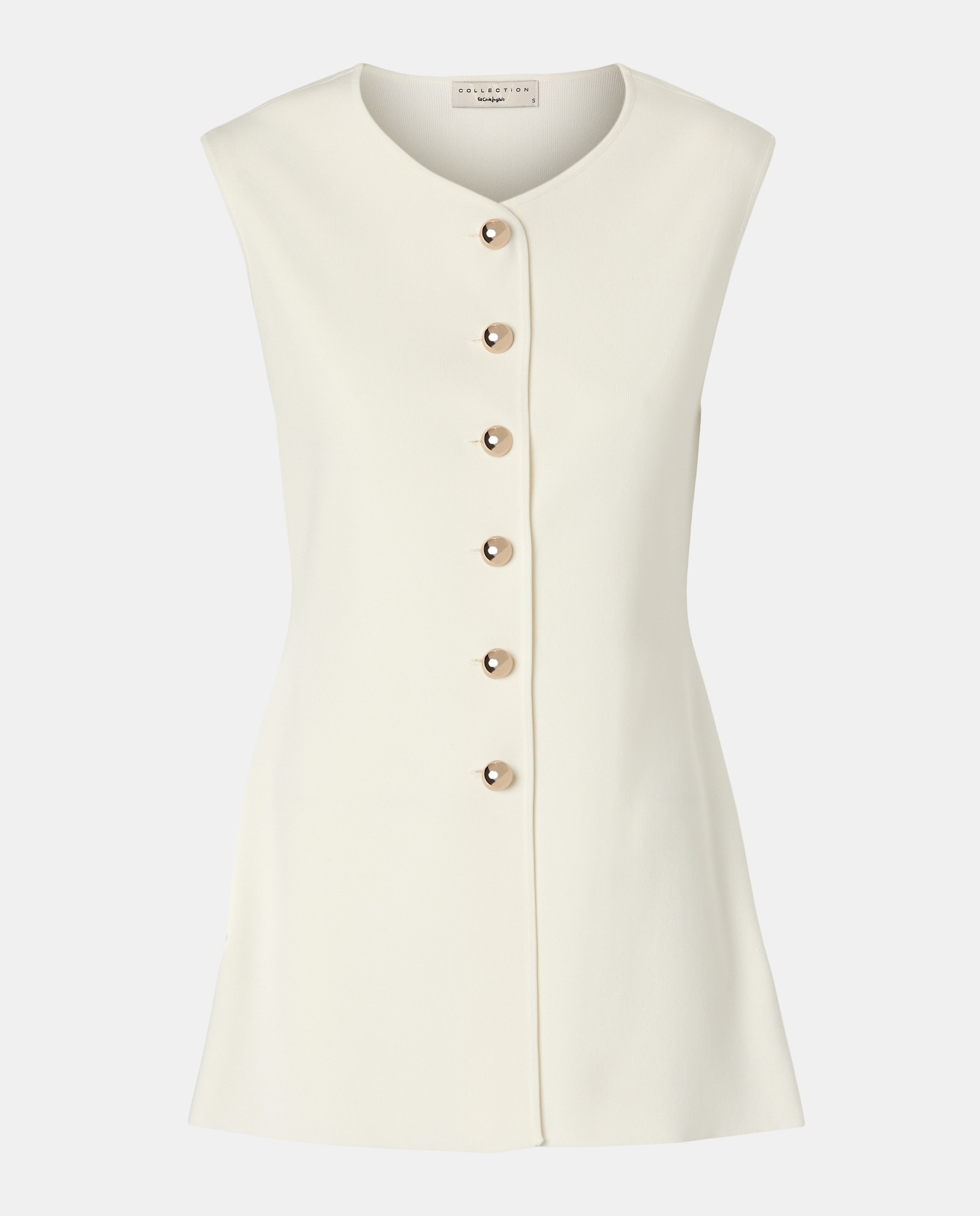 Colete comprido 120 Cru-5