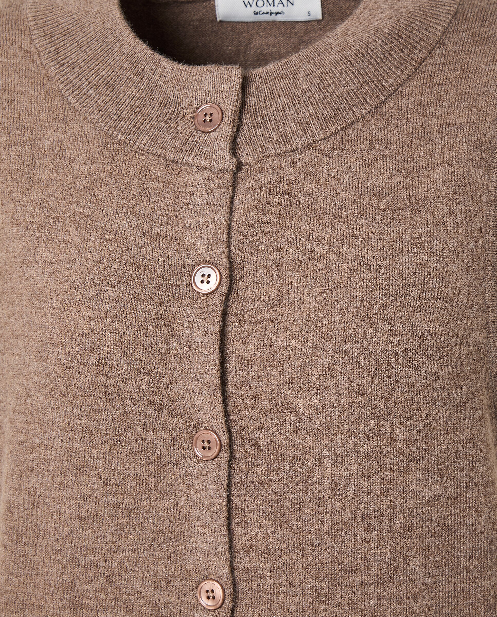 Colete Curto Abotoado Visom-Escuro-5