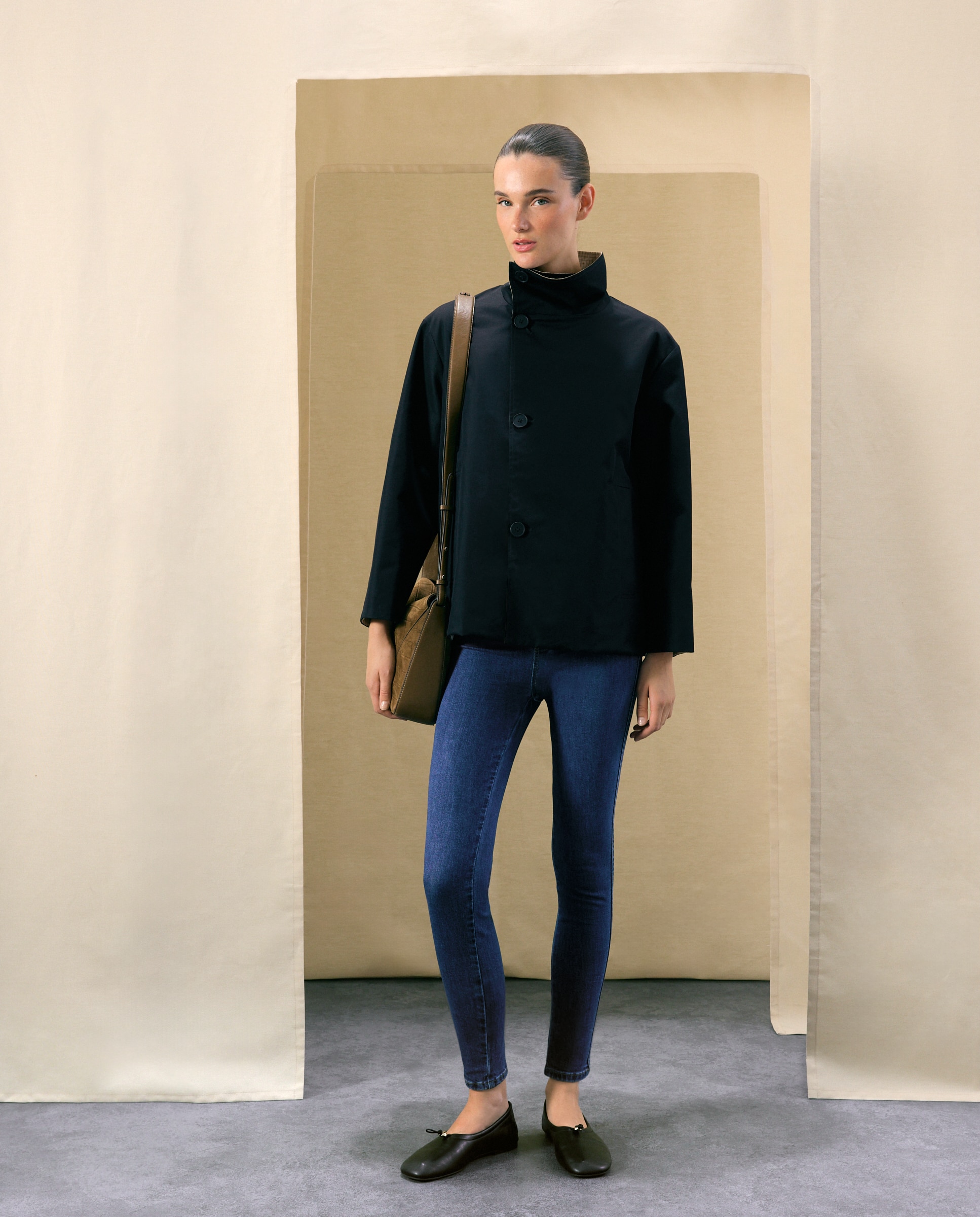 Vaquero de mujer jegging liso - Woman El Corte Inglés - Azul Azul-1