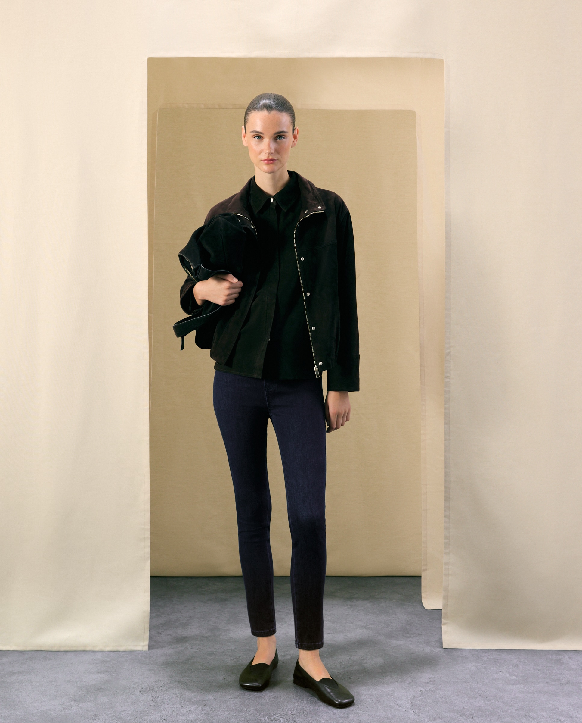 Vaquero de mujer jegging liso - Woman El Corte Inglés - Azul índigo Azul índigo-1