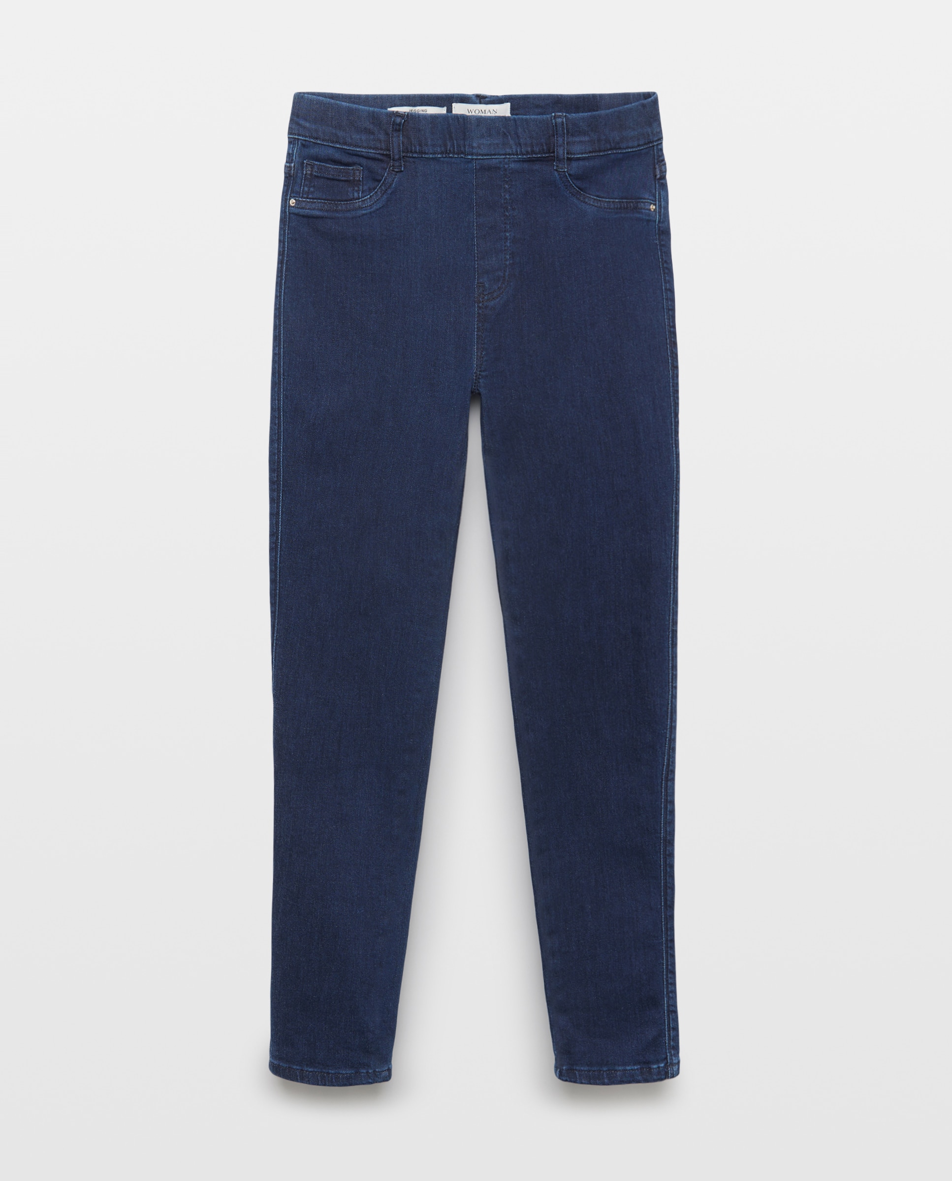 Vaquero de mujer jegging liso - Woman El Corte Inglés - Azul índigo Azul índigo-4