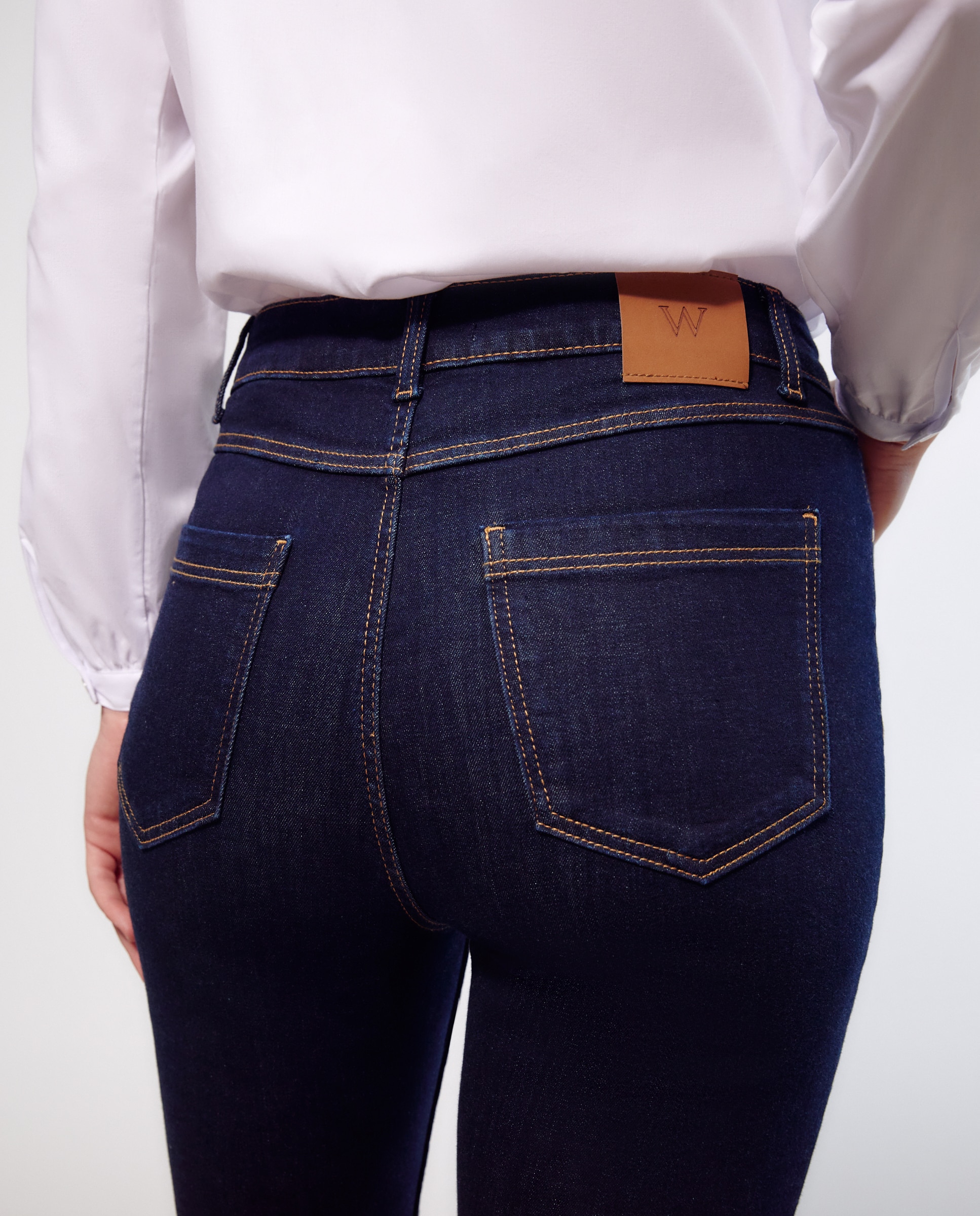 Vaquero de mujer bootcut - Woman El Corte Inglés - Azul oscuro Azul oscuro-6