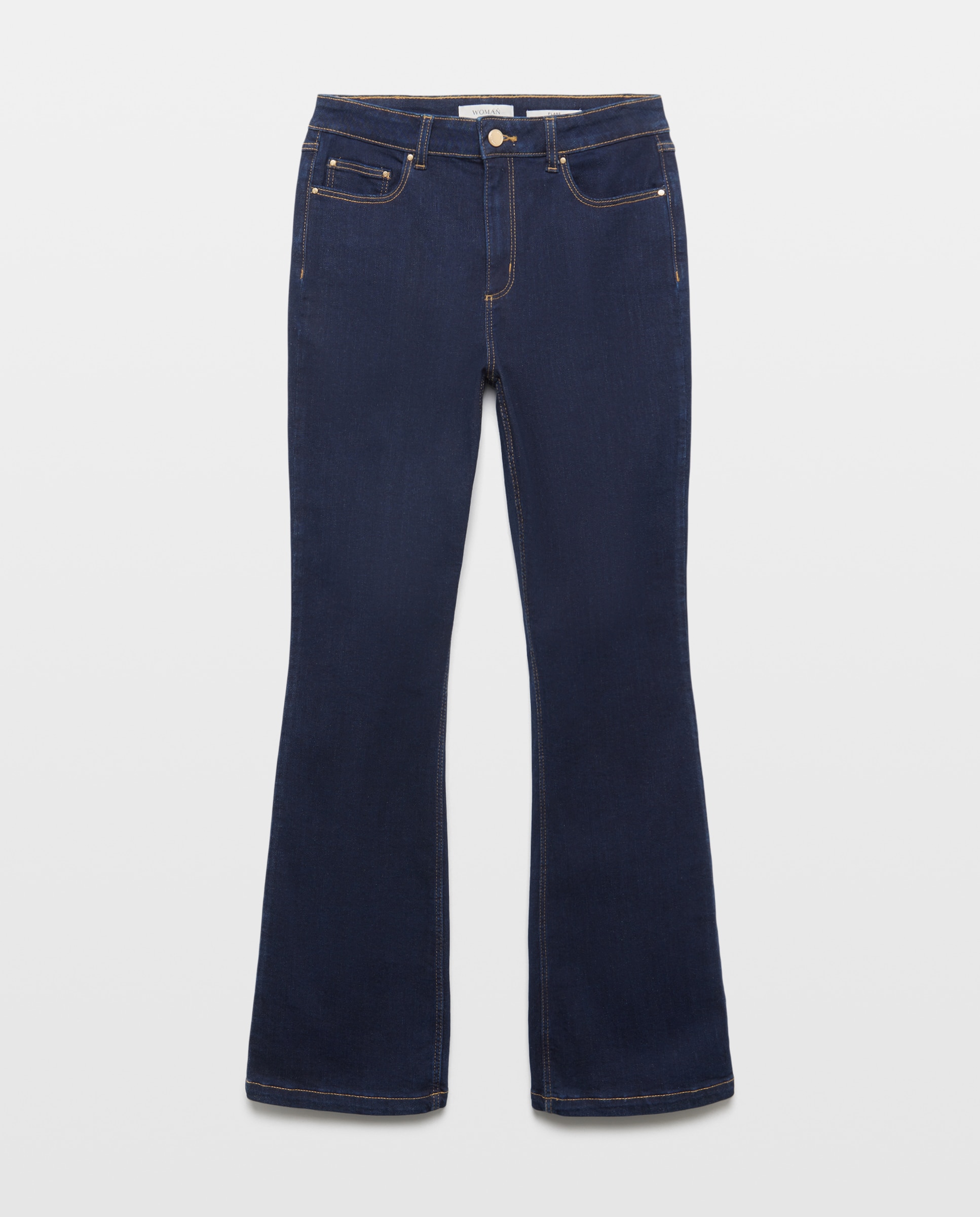 Vaquero de mujer bootcut - Woman El Corte Inglés - Azul oscuro Azul oscuro-4