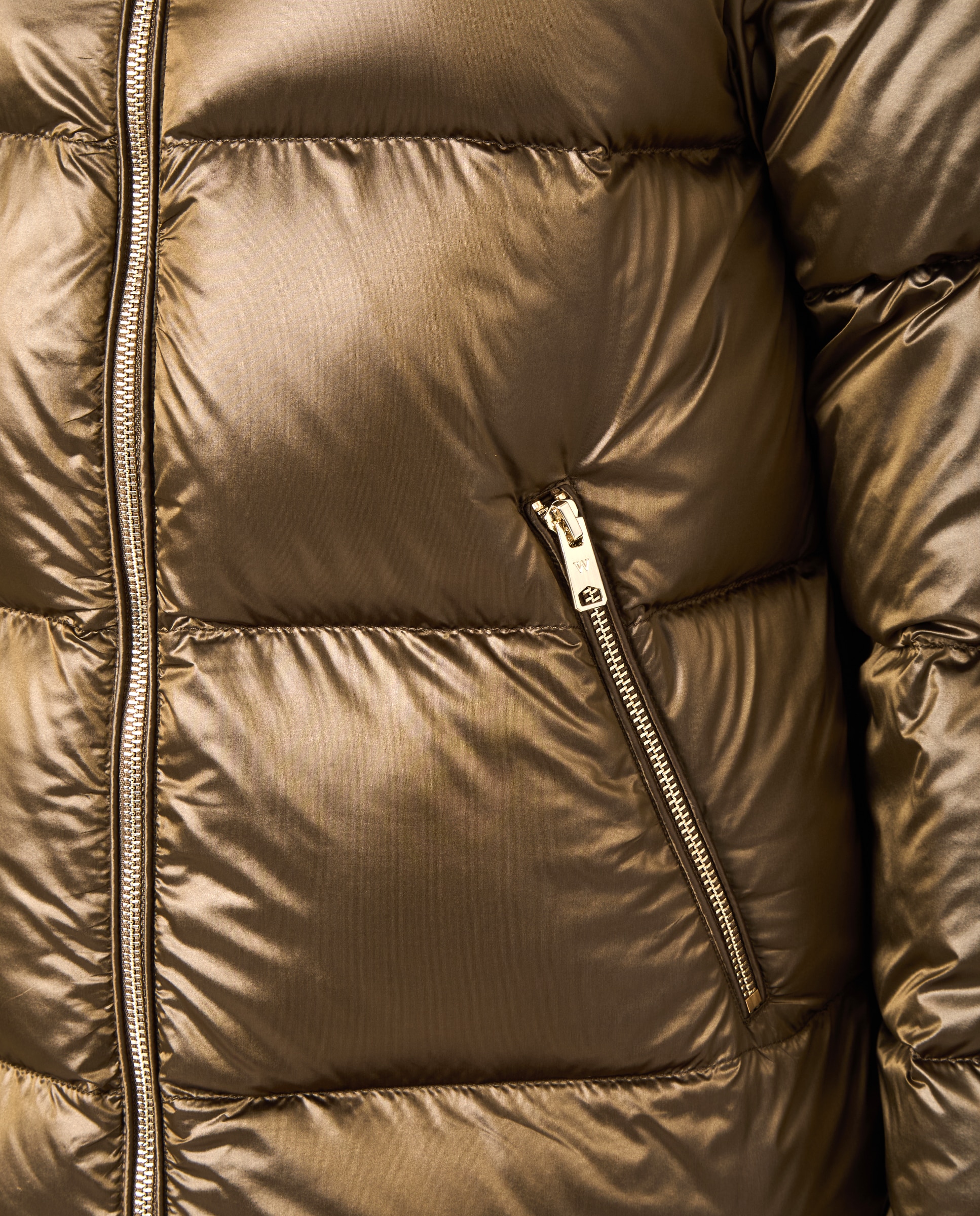 Sobretudo Curto Liso 391 Ouro Velho-6