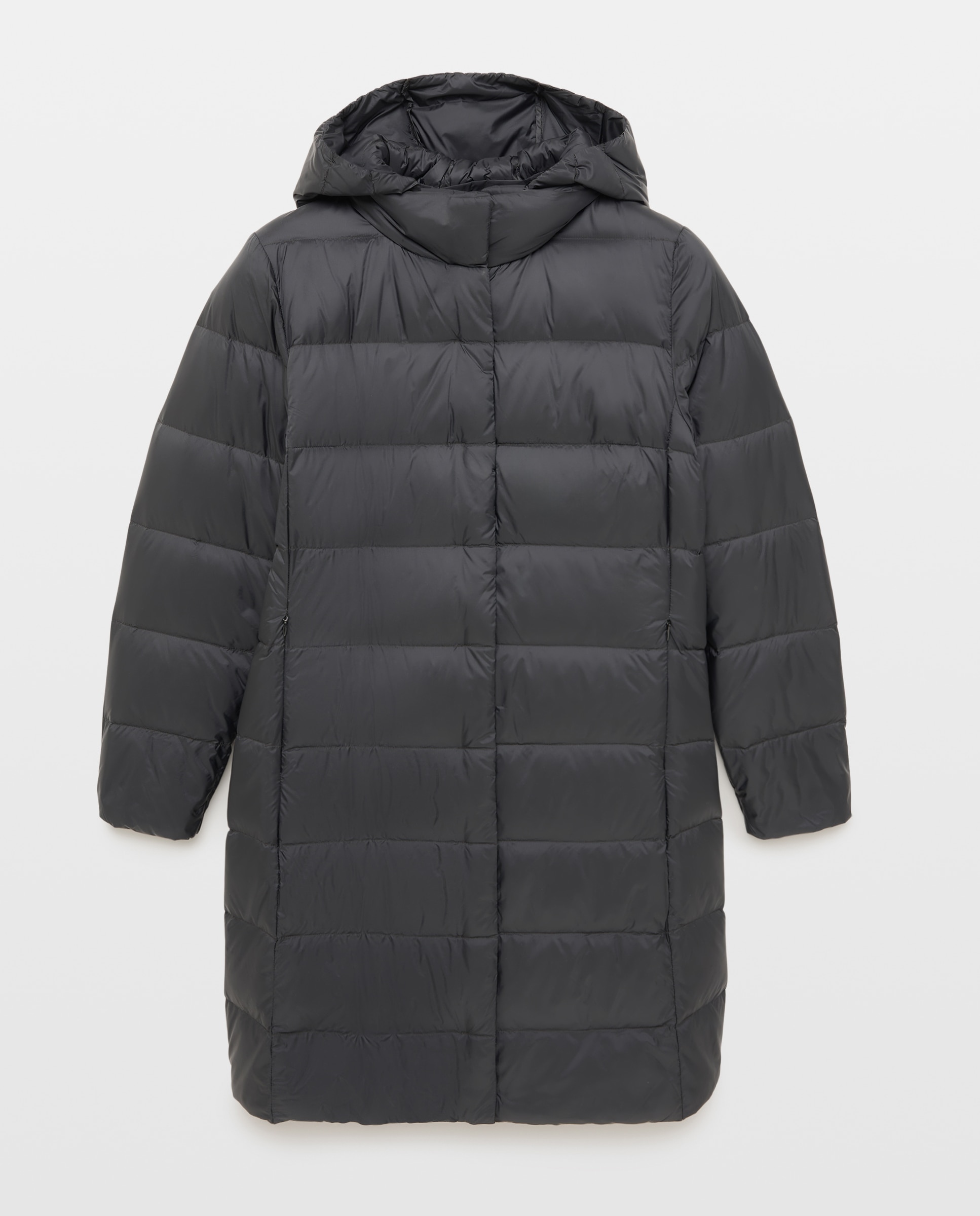 Parka larga ultraligera de mujer - Woman El Corte Inglés - Negro Negro-5