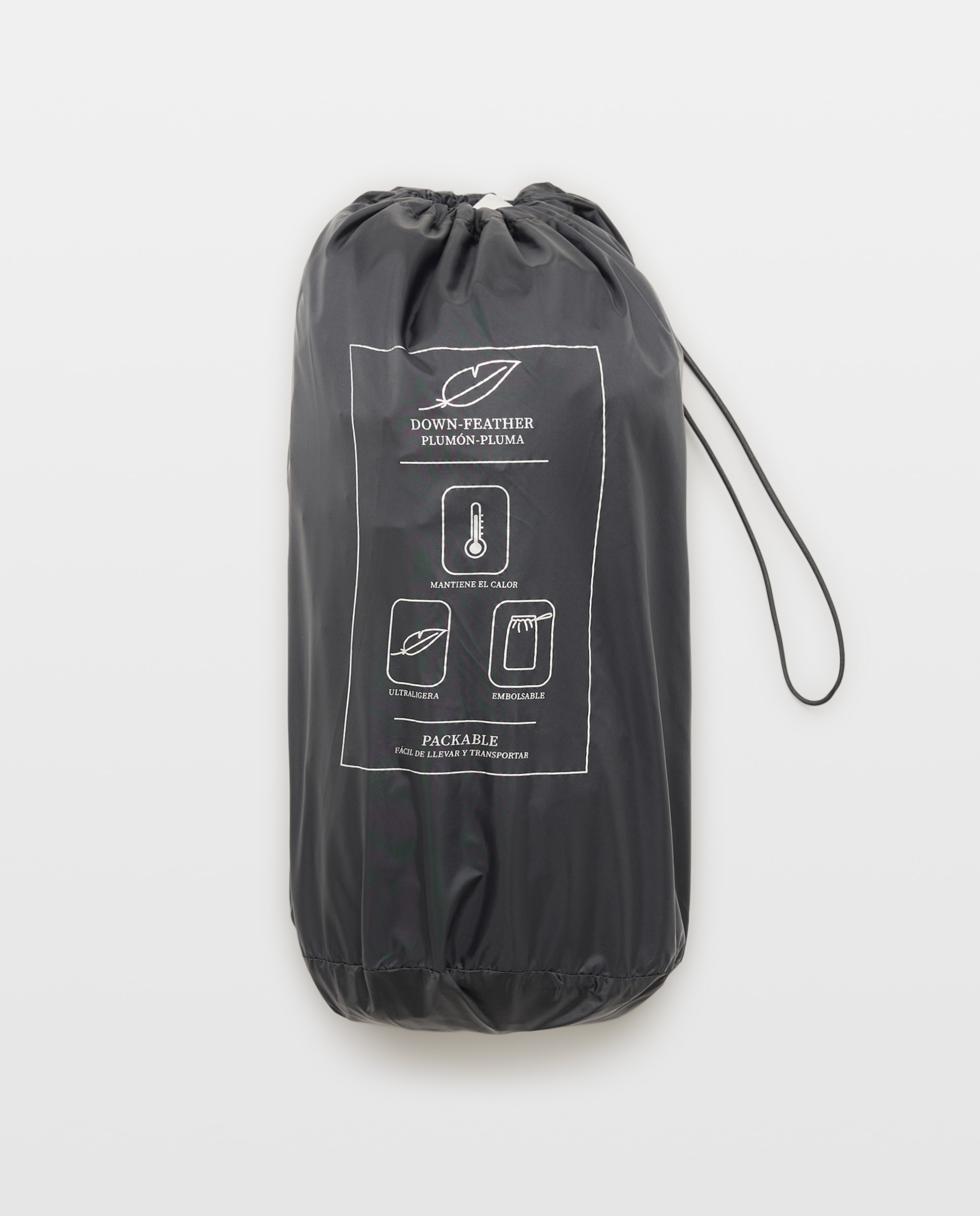 Parka larga ultraligera de mujer - Woman El Corte Inglés - Negro Negro-7