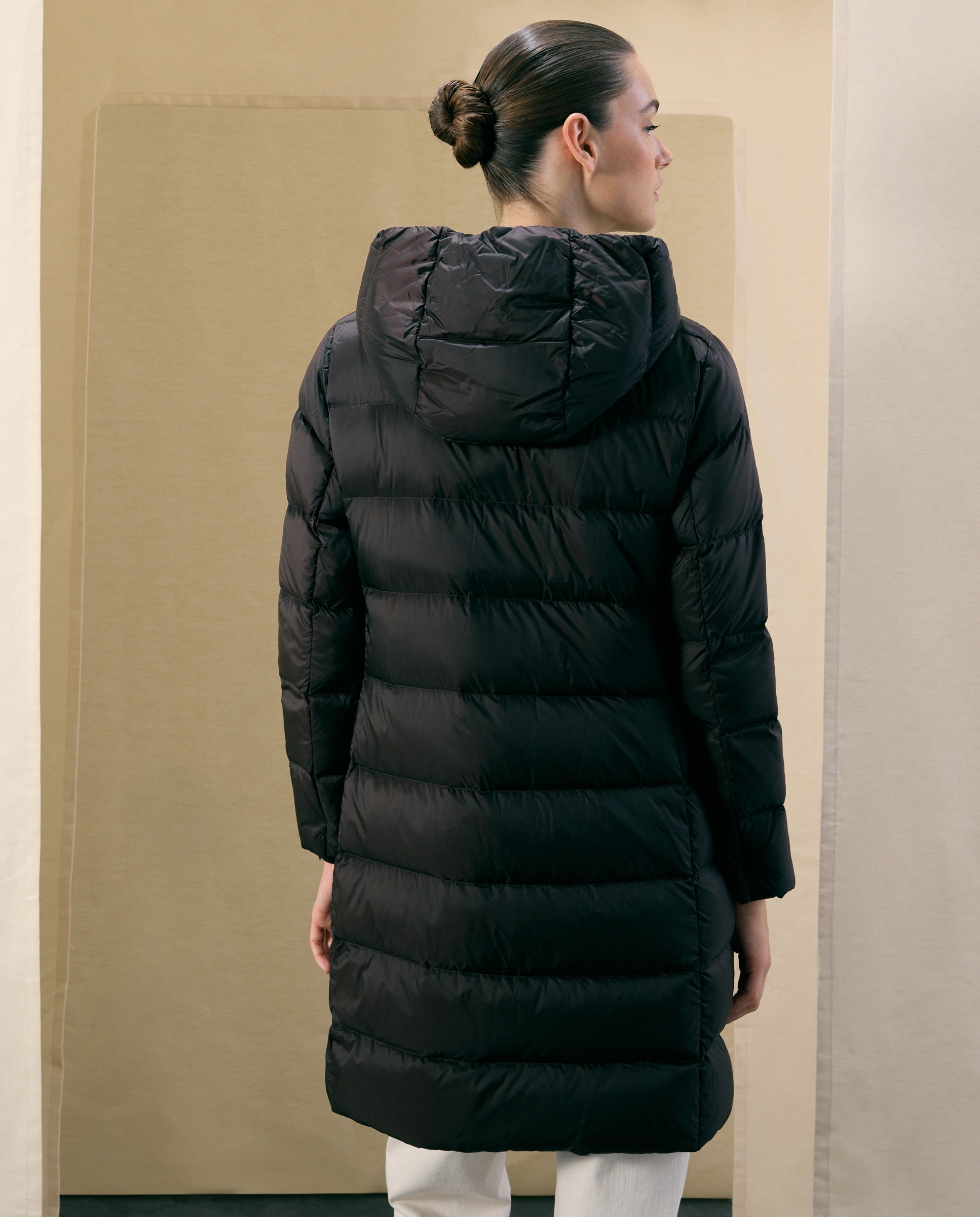 Parka larga ultraligera de mujer - Woman El Corte Inglés - Marrón Marrón-3
