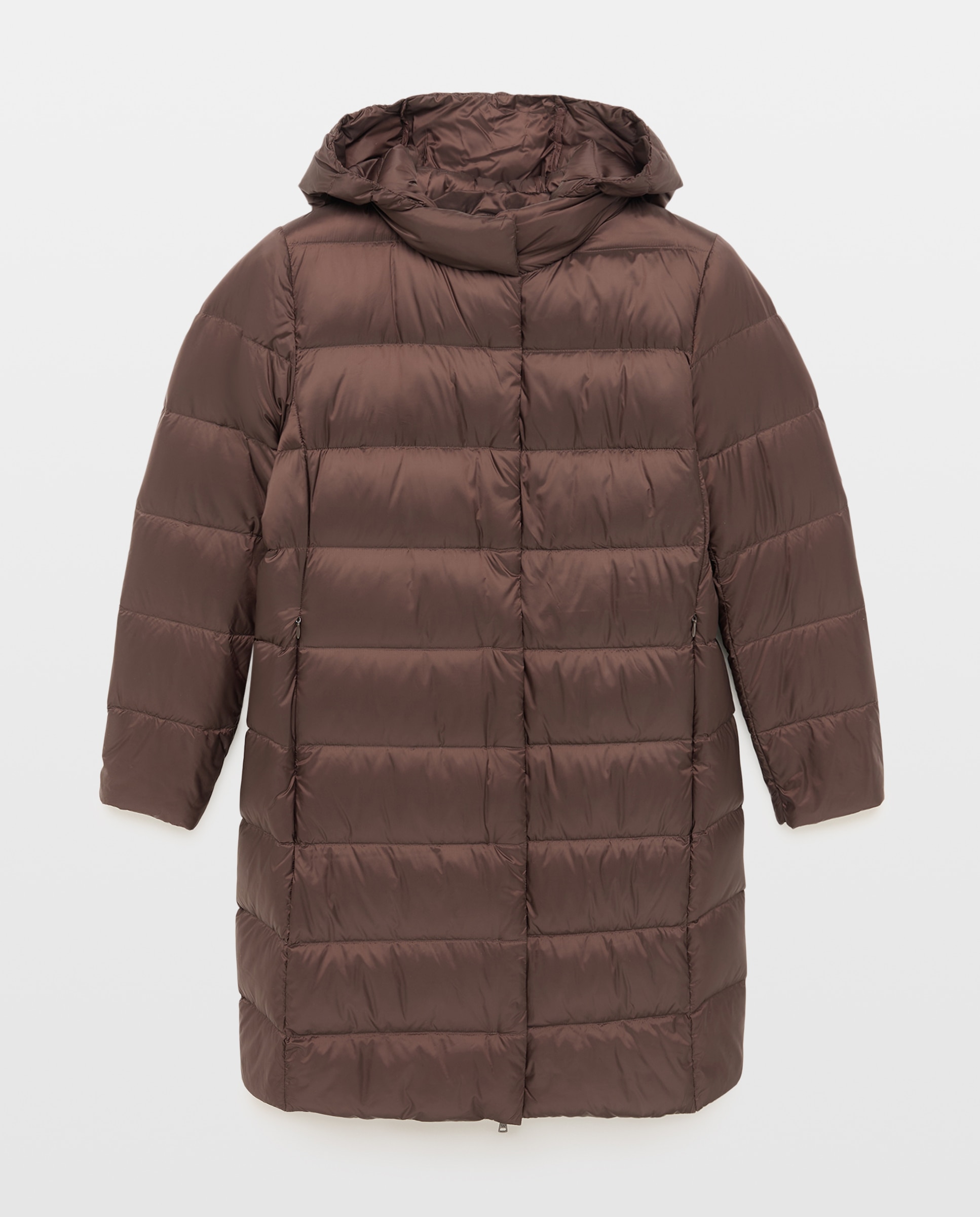 Parka larga ultraligera de mujer - Woman El Corte Inglés - Marrón Marrón-4