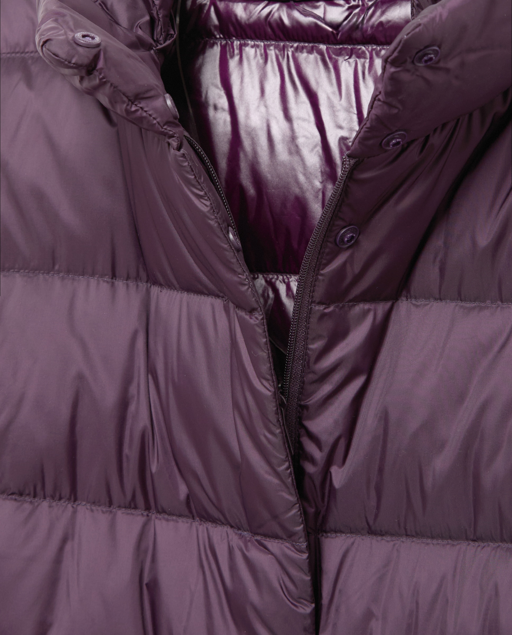 Parka larga ultraligera de mujer - Woman El Corte Inglés - 291 Berenjena 291 Berenjena-6