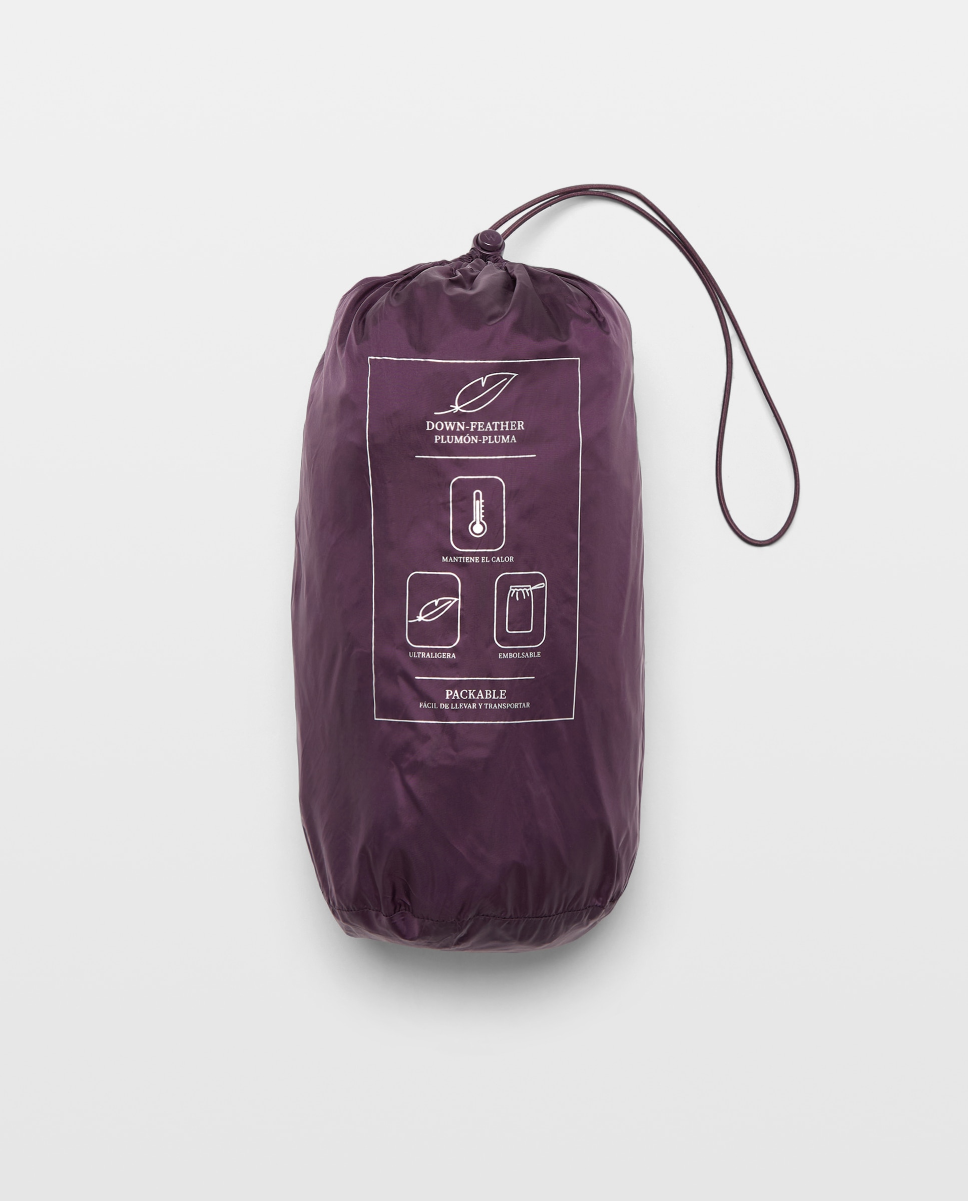 Parka larga ultraligera de mujer - Woman El Corte Inglés - 291 Berenjena 291 Berenjena-7