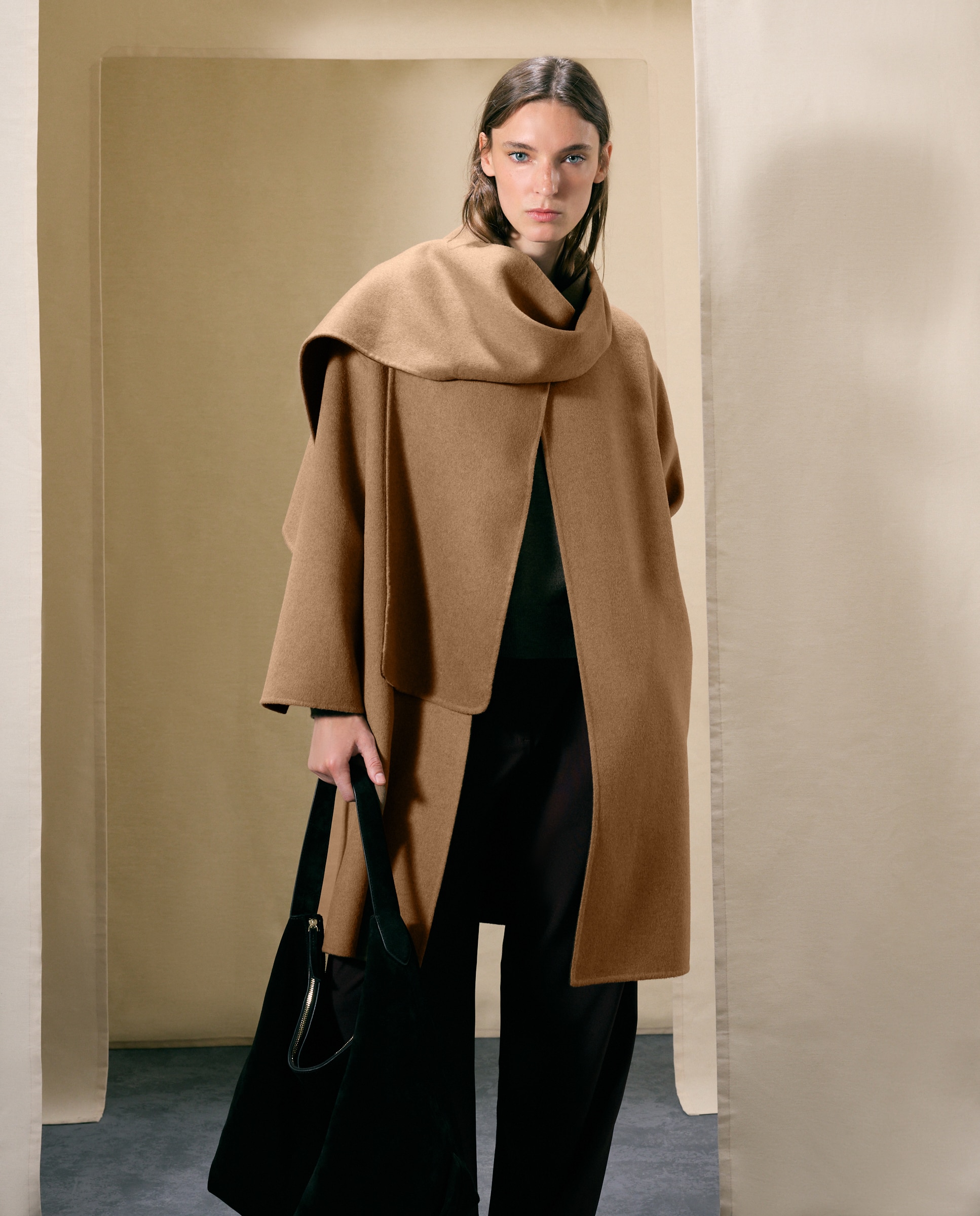 Abrigo de mujer hand made largo - Woman El Corte Inglés - 730 Camel 730 Camel-1