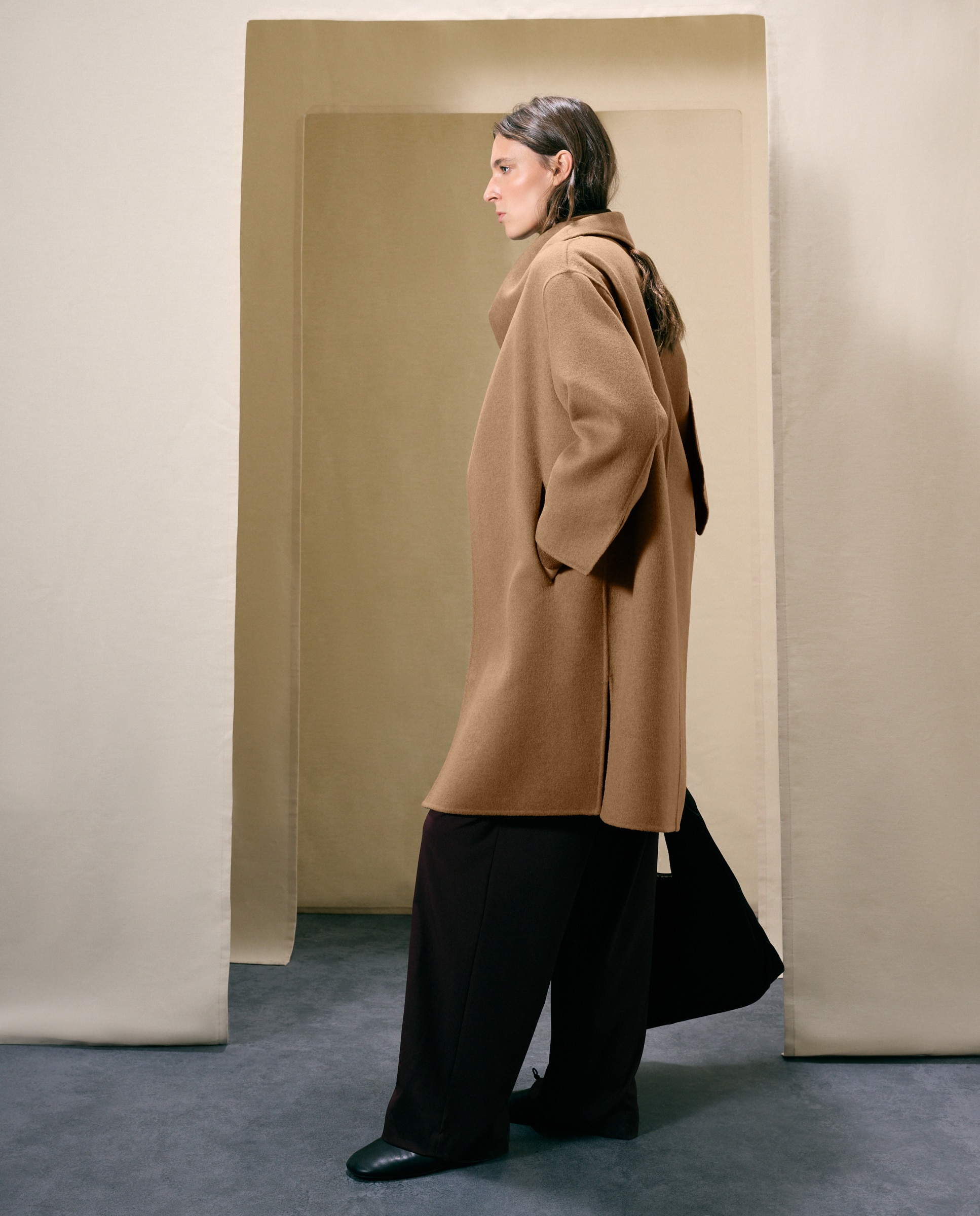 Abrigo de mujer hand made largo - Woman El Corte Inglés - 730 Camel 730 Camel-2