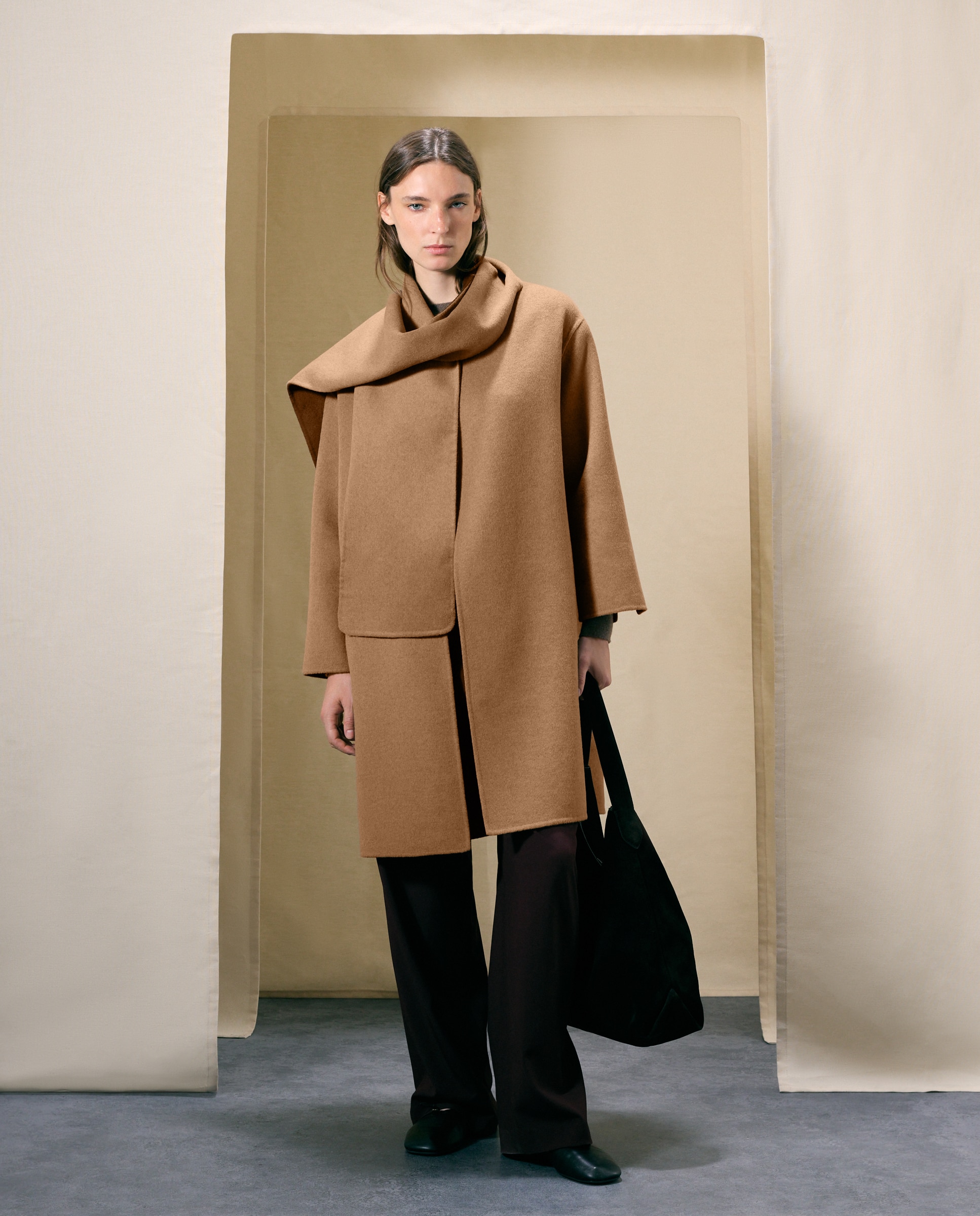 Abrigo de mujer hand made largo - Woman El Corte Inglés - 730 Camel 730 Camel-3
