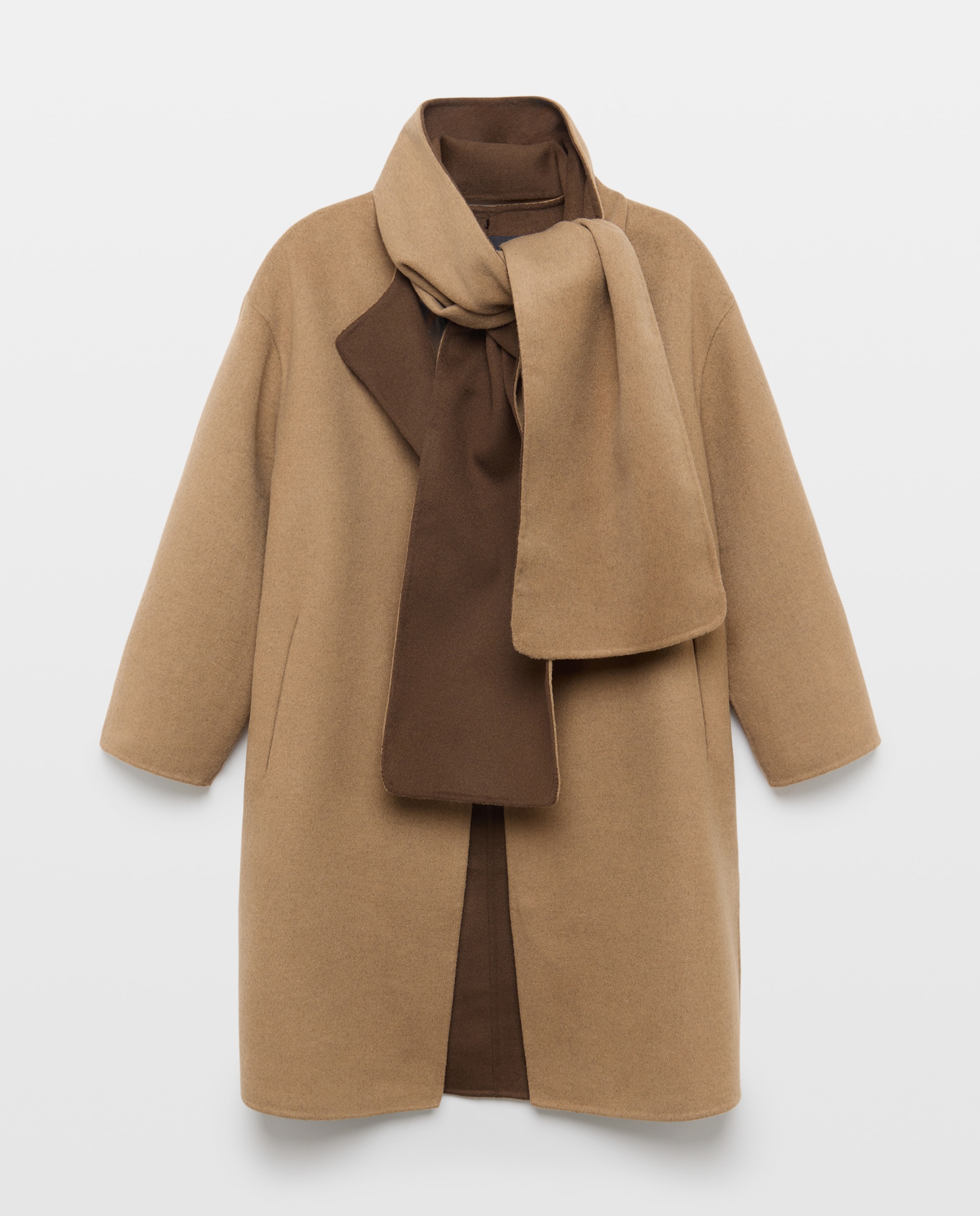 Abrigo de mujer hand made largo - Woman El Corte Inglés - 730 Camel 730 Camel-5