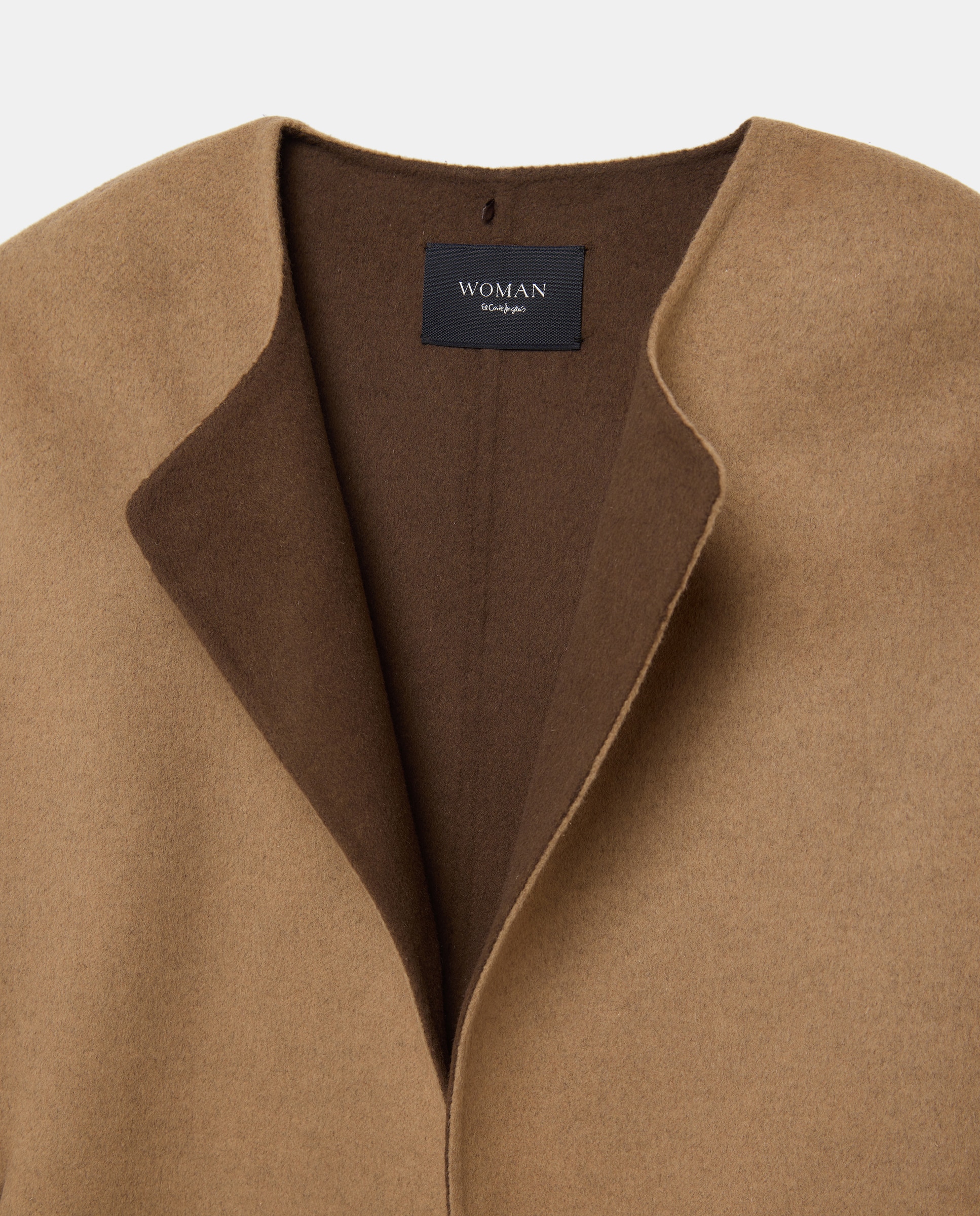 Abrigo de mujer hand made largo - Woman El Corte Inglés - 730 Camel 730 Camel-6